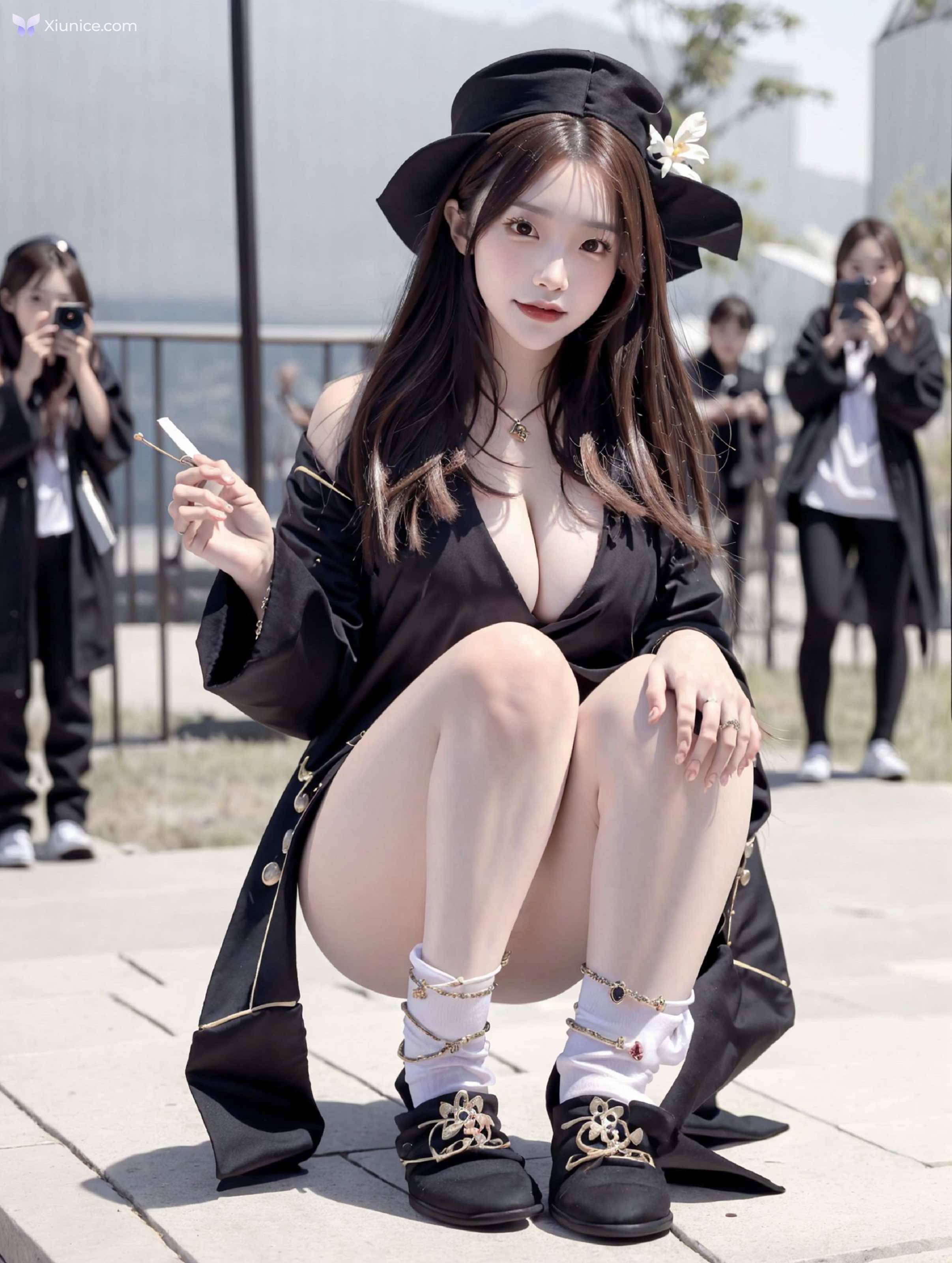 AI Girl 拟实画风-胡桃 第10张