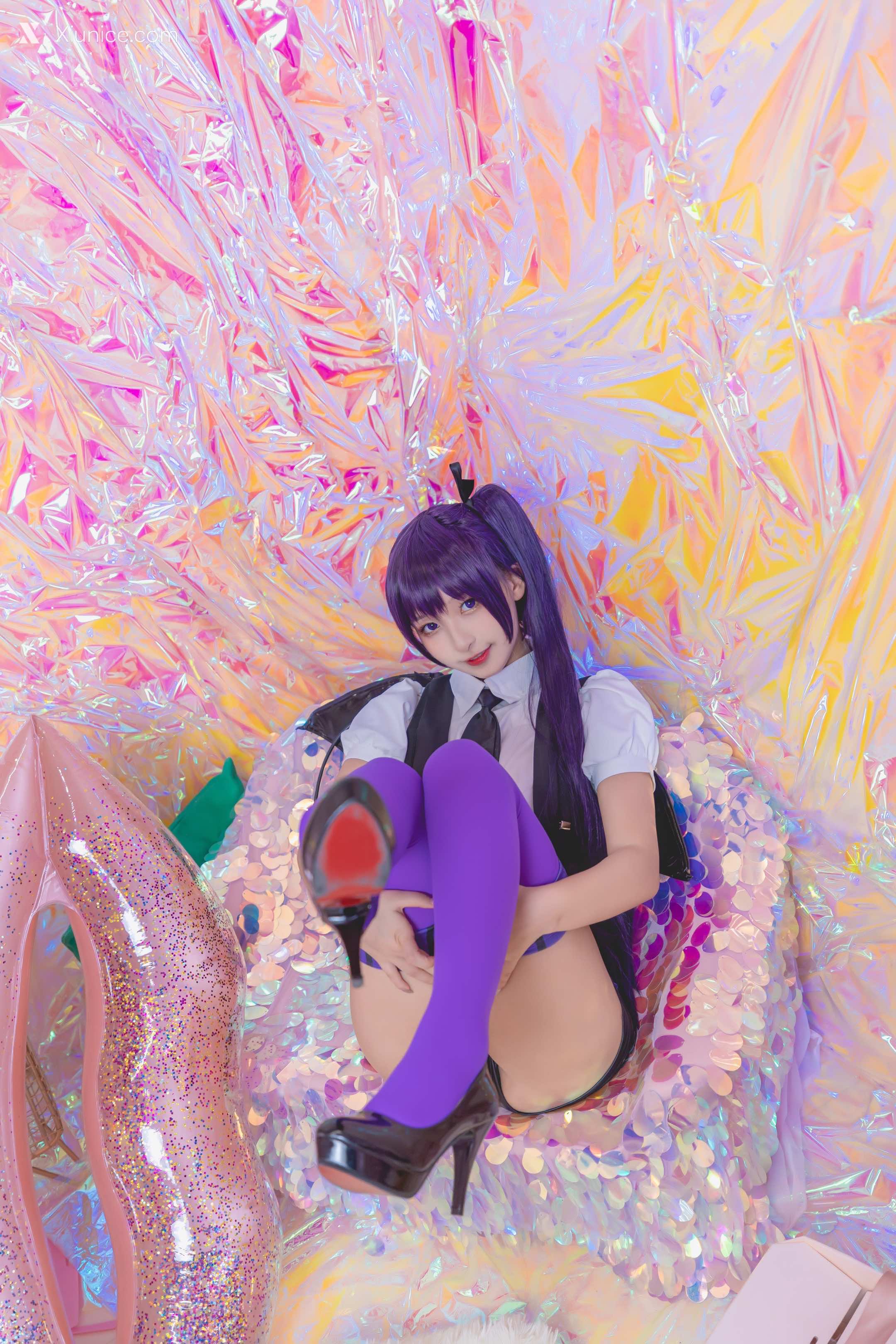 Coser@神楽坂真冬 Vol.064 绝对企画-黛玉&小恶魔《色の香り》 第64张