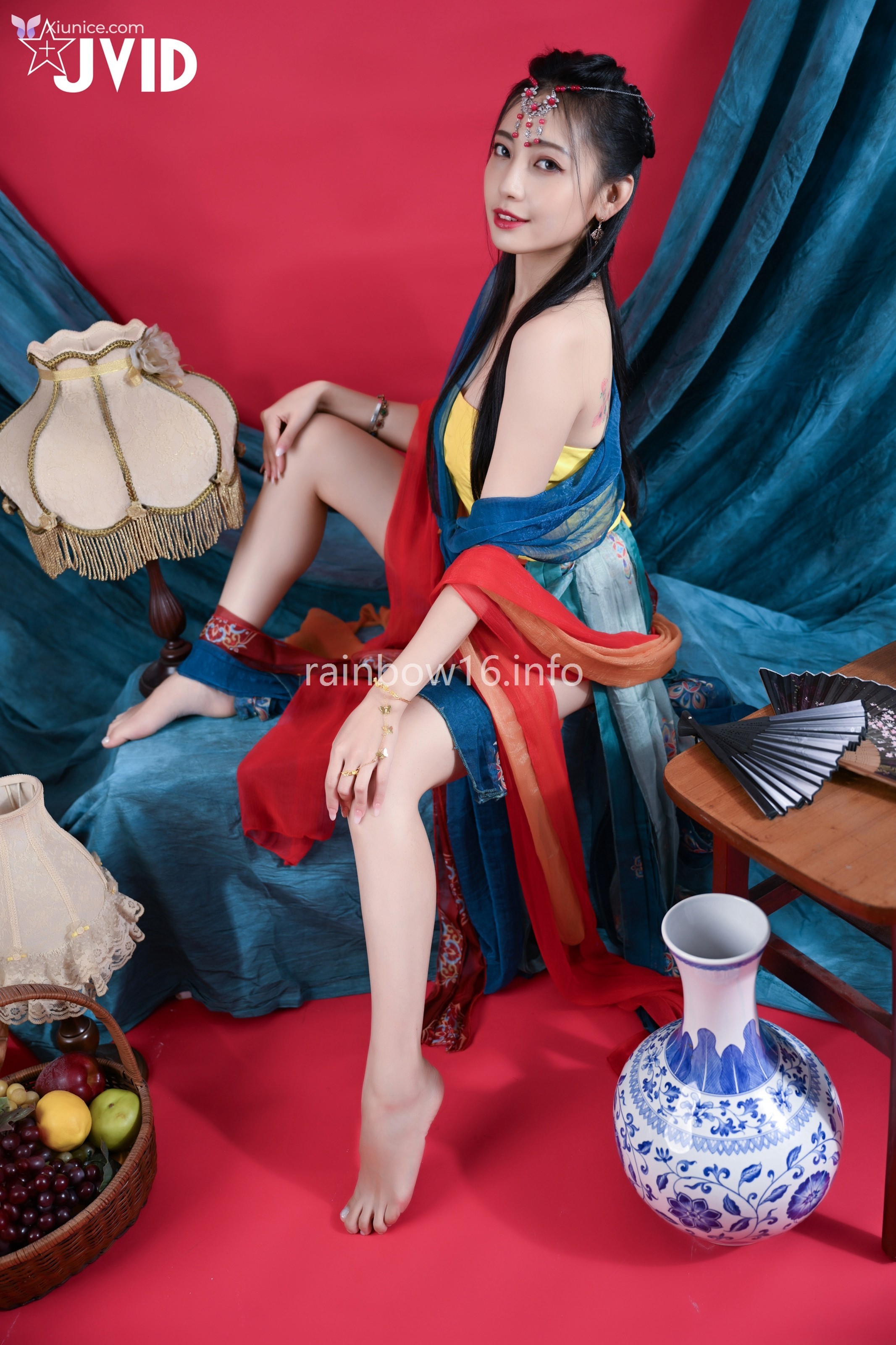 JVID 夏暮光 – 女神暮光敦煌風格造型服飾首度嘗試飛越天際穿梭時空與你來場空前未有的愛戀滋味 第55张