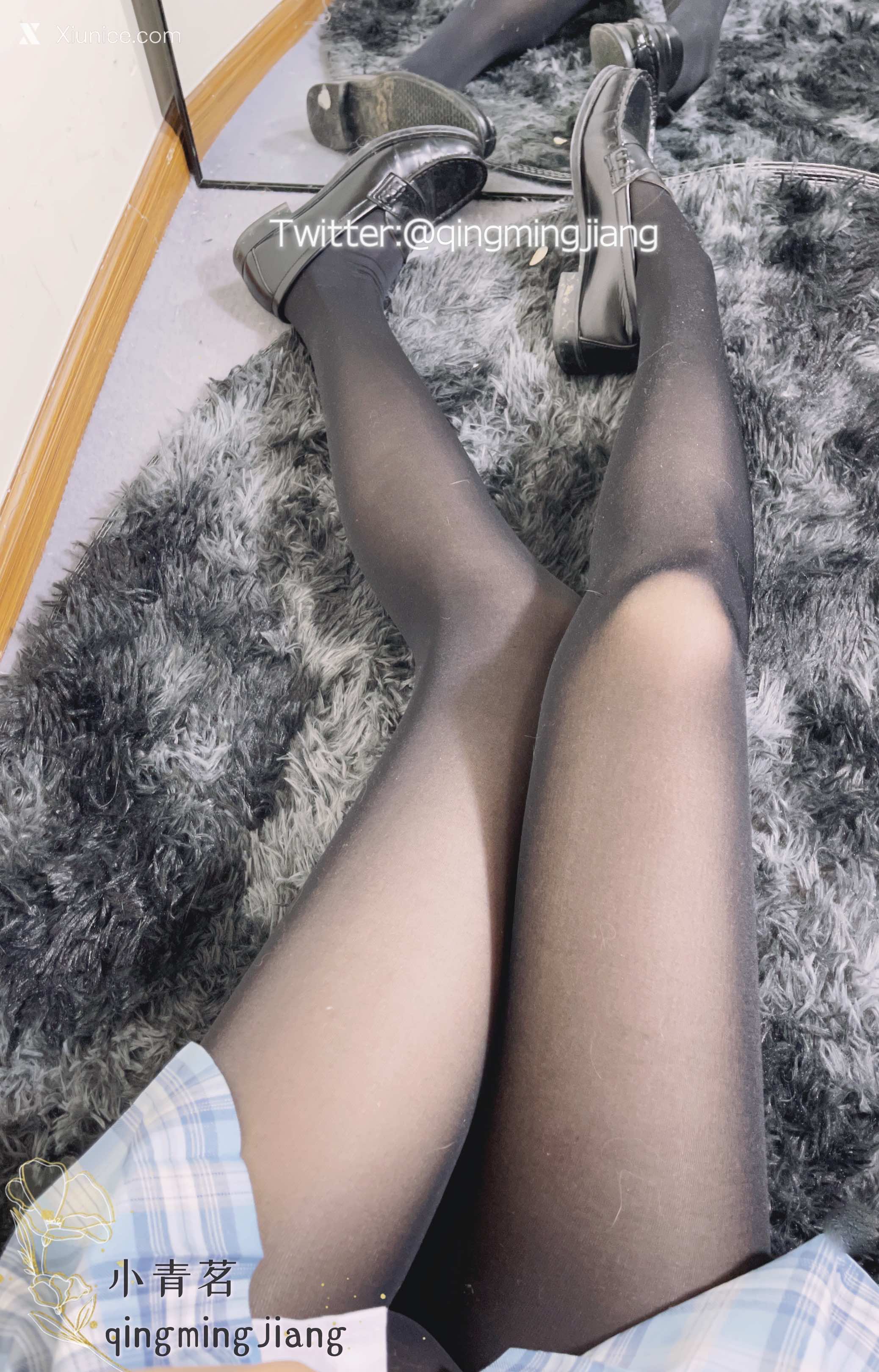 Coser@小青茗 蓝色JK学姐 第24张