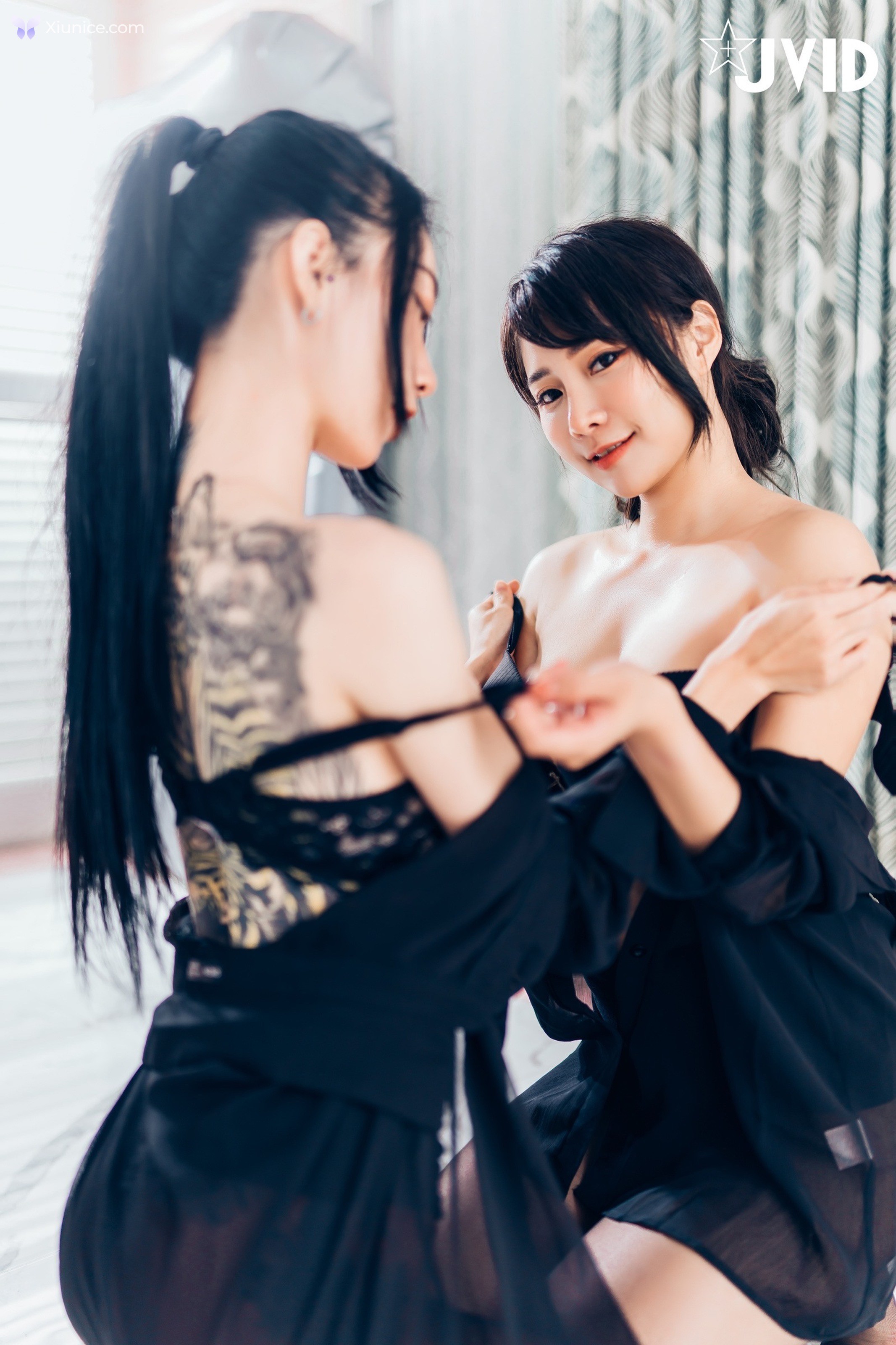 JVID Lele 樂樂 飄飄哥 – 上司新人下属 无内黑丝终极奥义 第106张