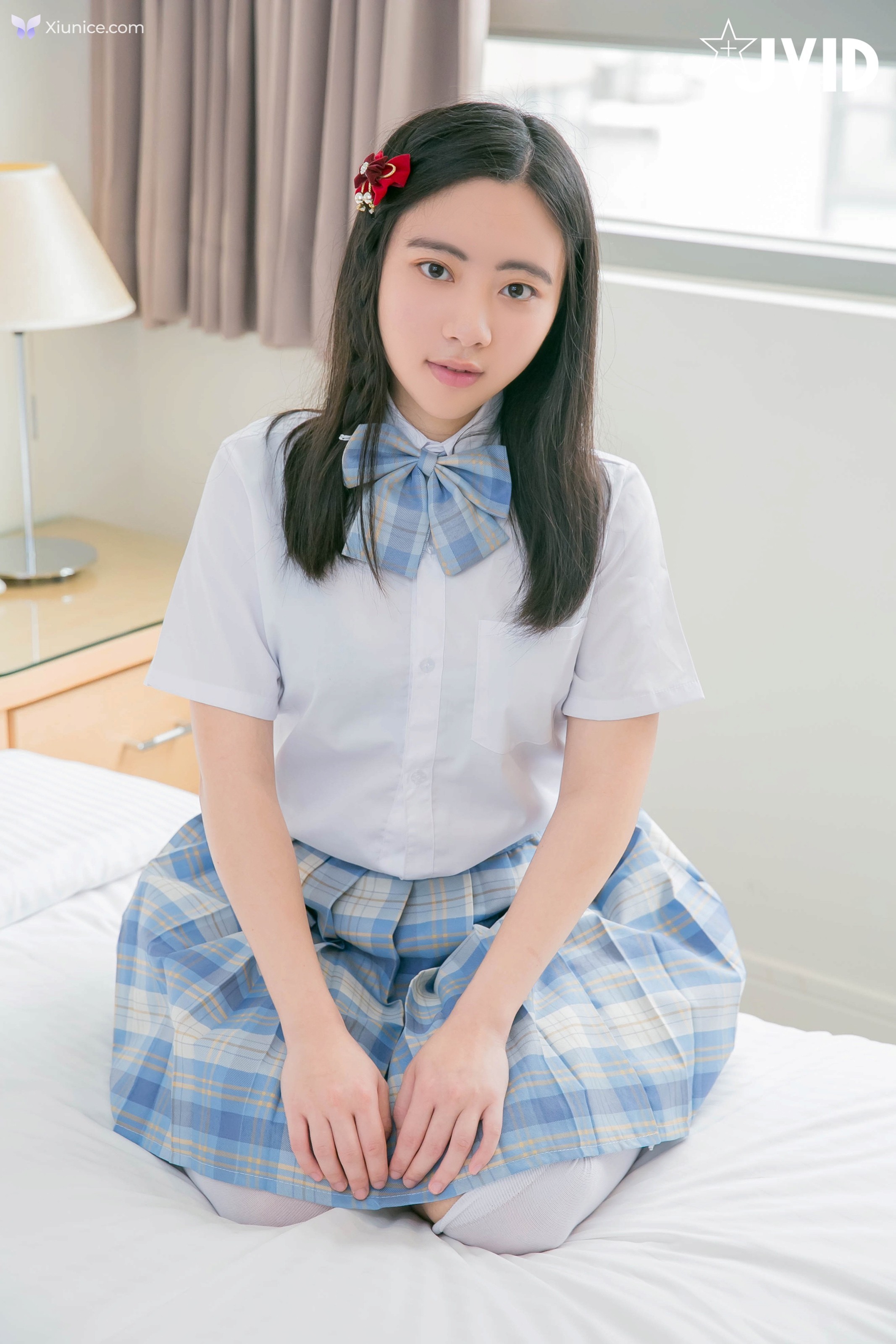 JVID Miyuan – 擁有E奶的 MI最喜歡學長了請用力調教我學長的三穴調教讓我失神高潮 第44张