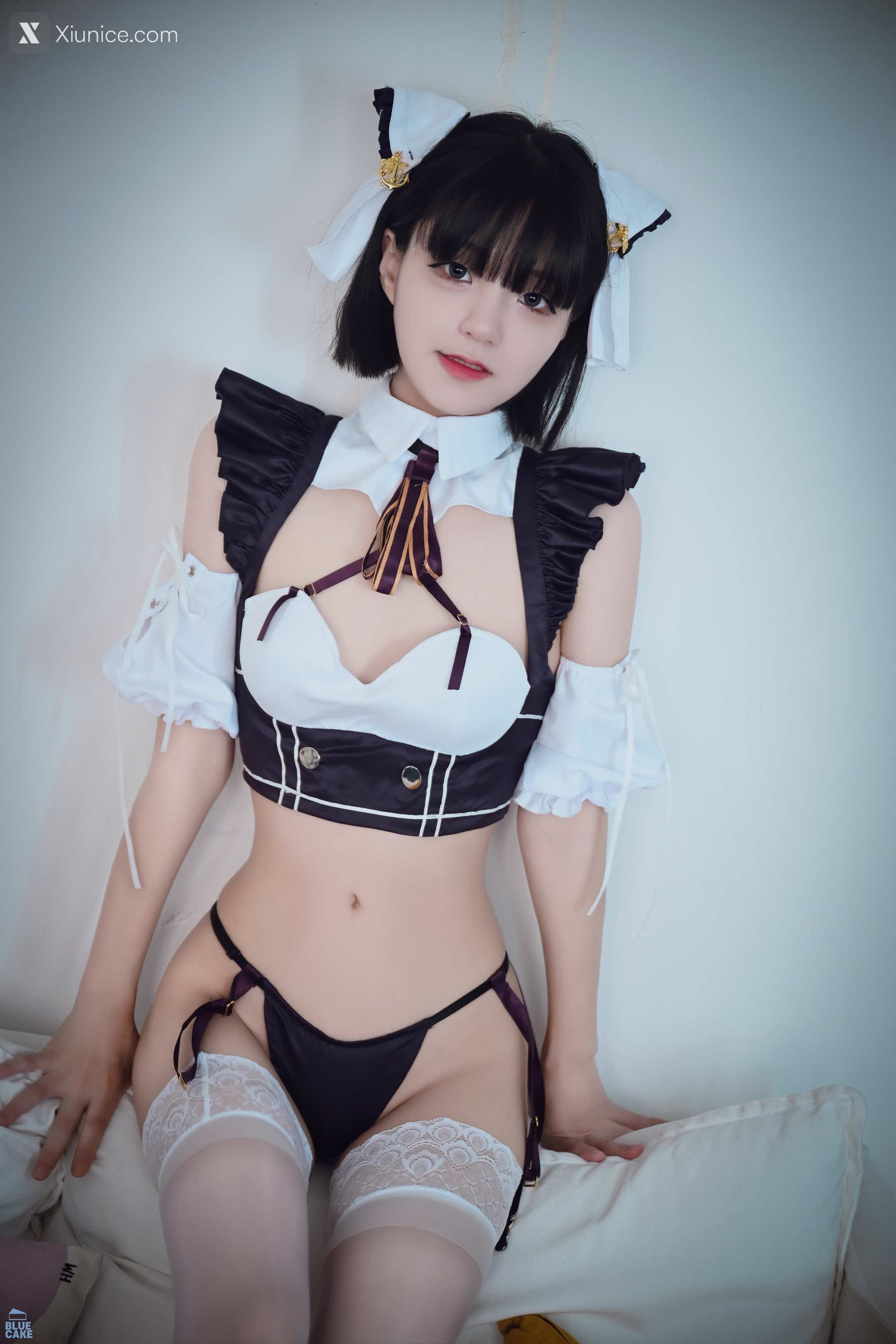 BLUECAKE Jeong Jenny (정제니) – Maid Cosplay 第36张