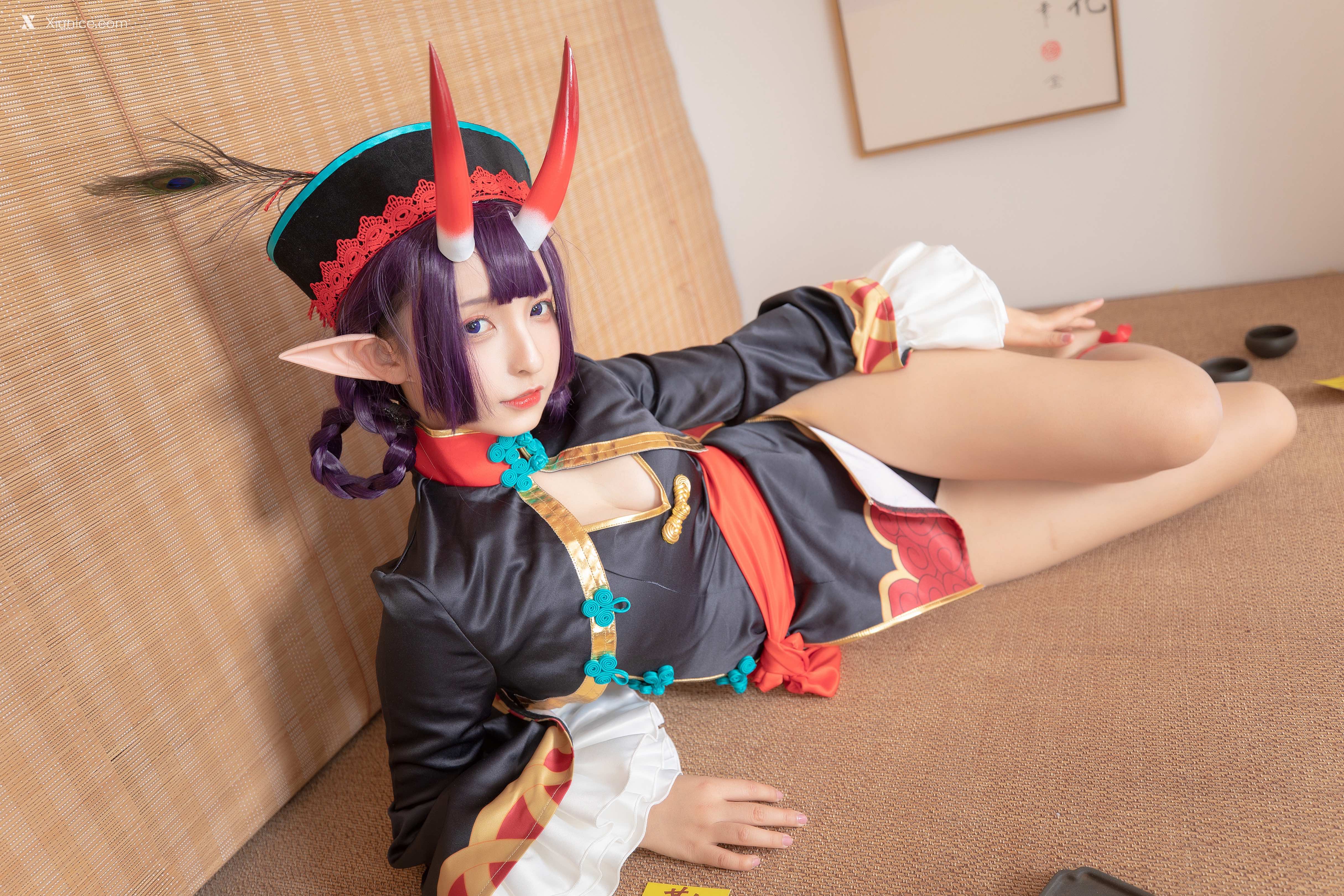 Coser@神楽坂真冬 Vol.061 绝对企画-酒吞cos《果実の酒気》 第70张