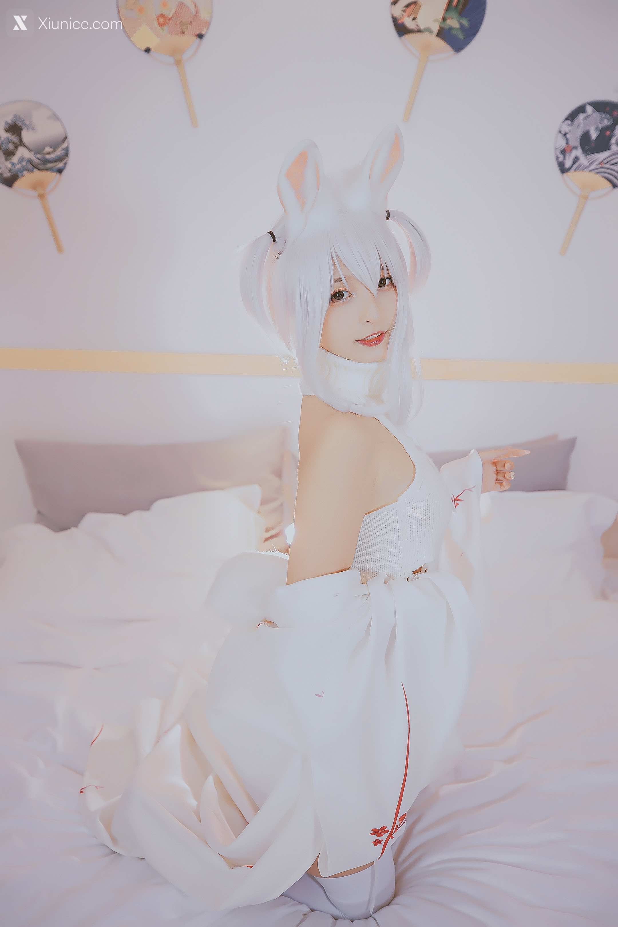 Coser@神楽坂真冬 Vol.034 危険な耳 狼妹&兔娘 第138张