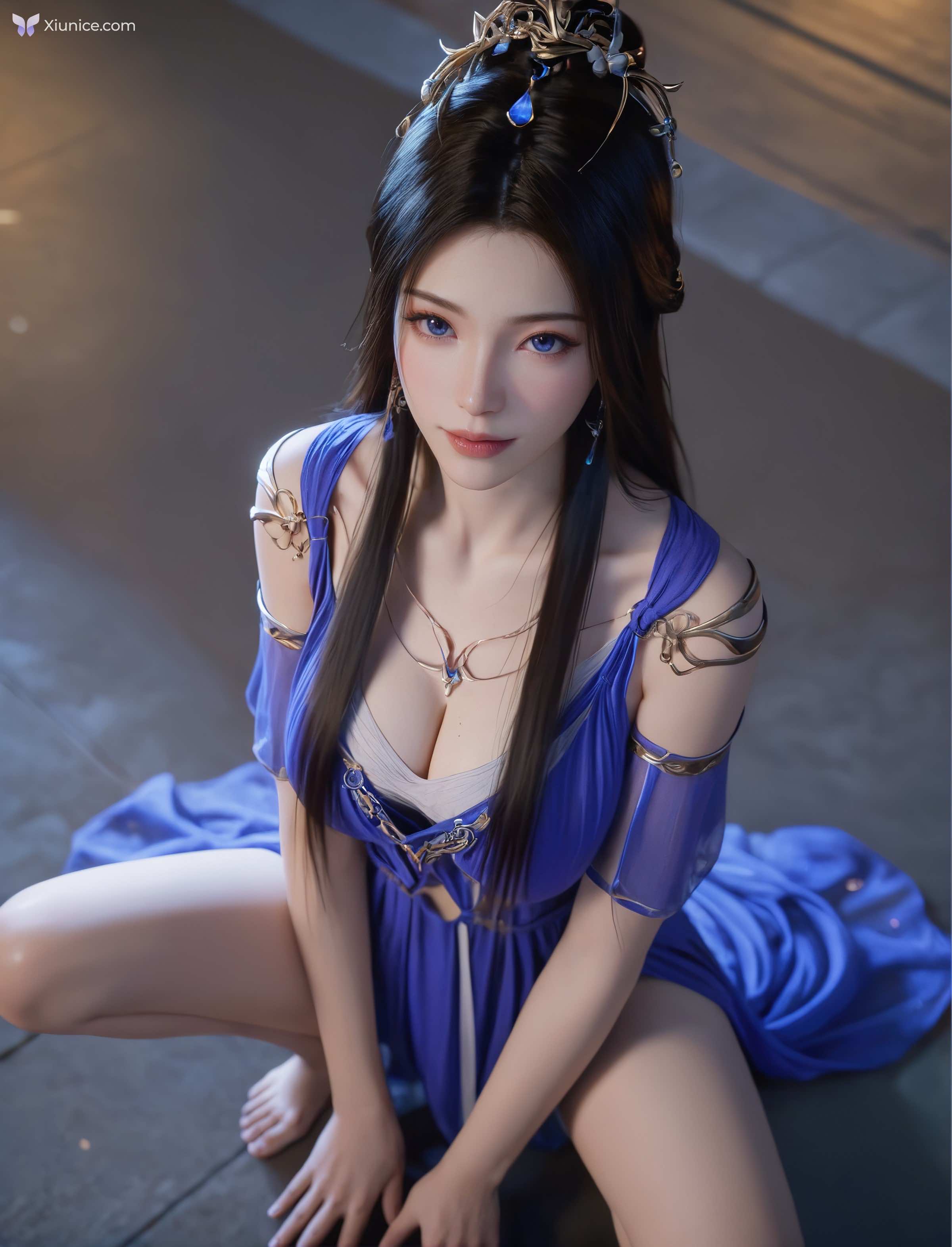 AI Girl 凡人xxz – 紫灵蕾丝舞娘墨迹 第253张
