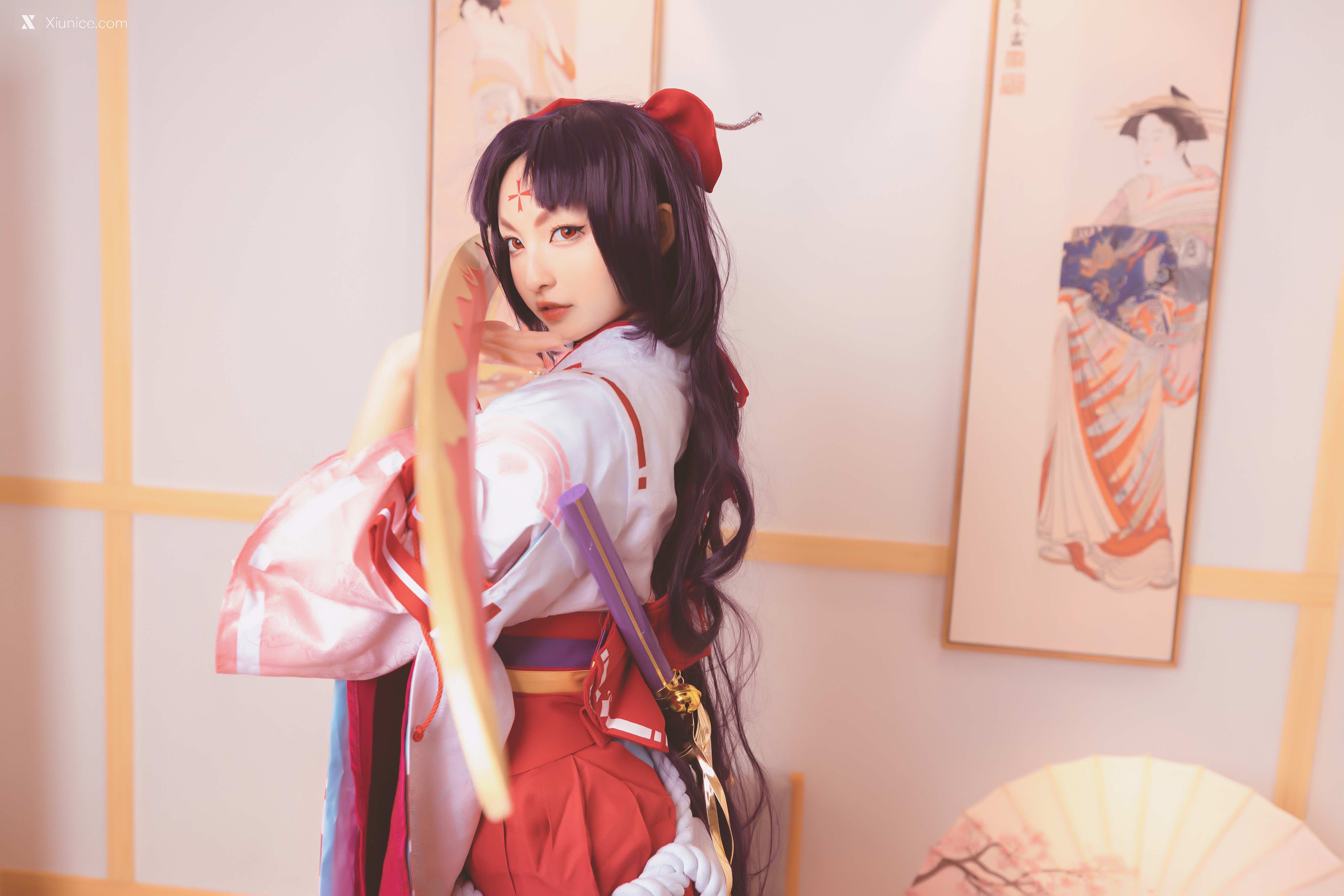 Coser@神楽坂真冬 Vol.063 绝对企画-陈&妖刀姬cos《刀ノ語》 第30张