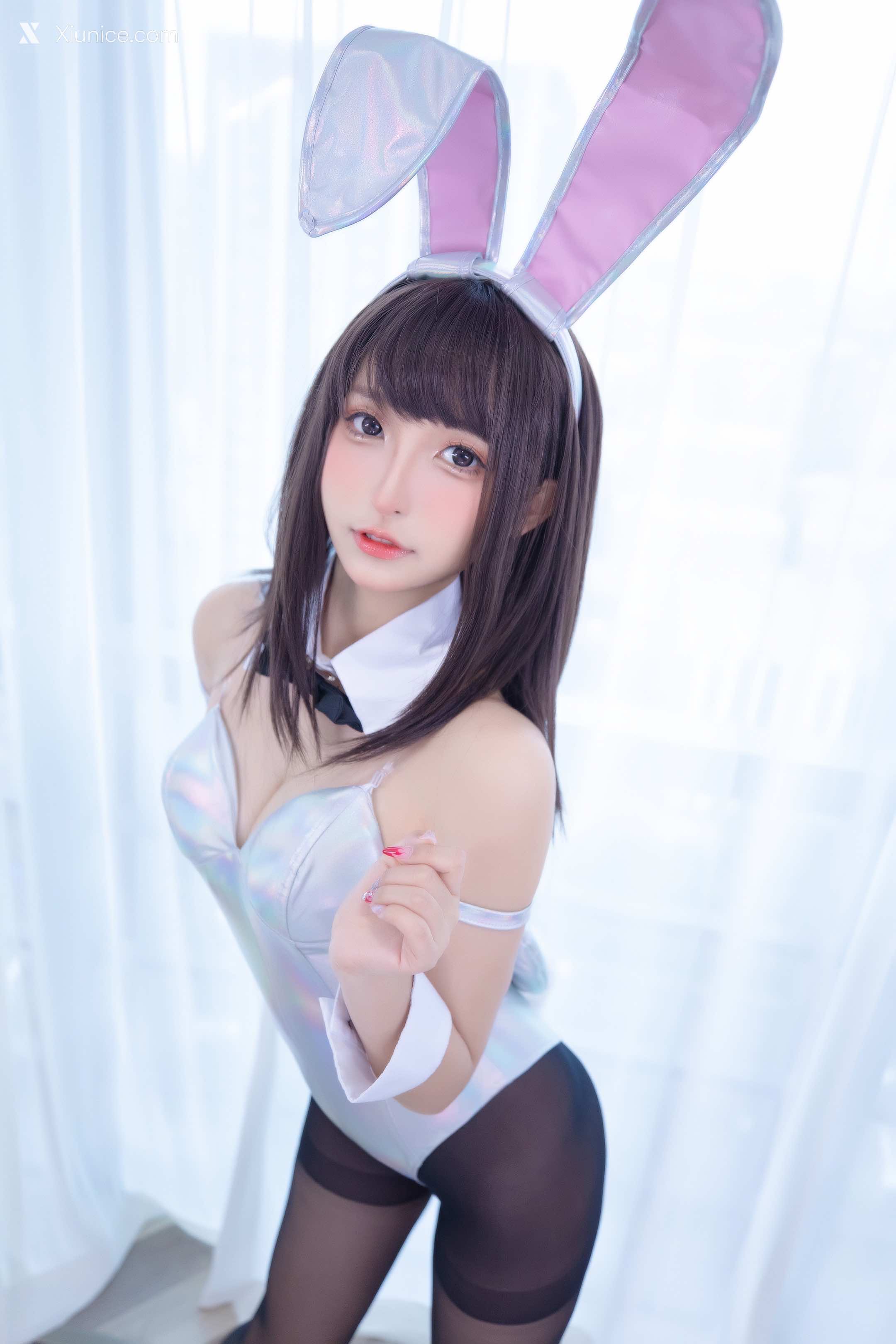 Coser@神楽坂真冬 Vol.089 绝对企画-兔女郎与钢管《バニーバブル》 第6张