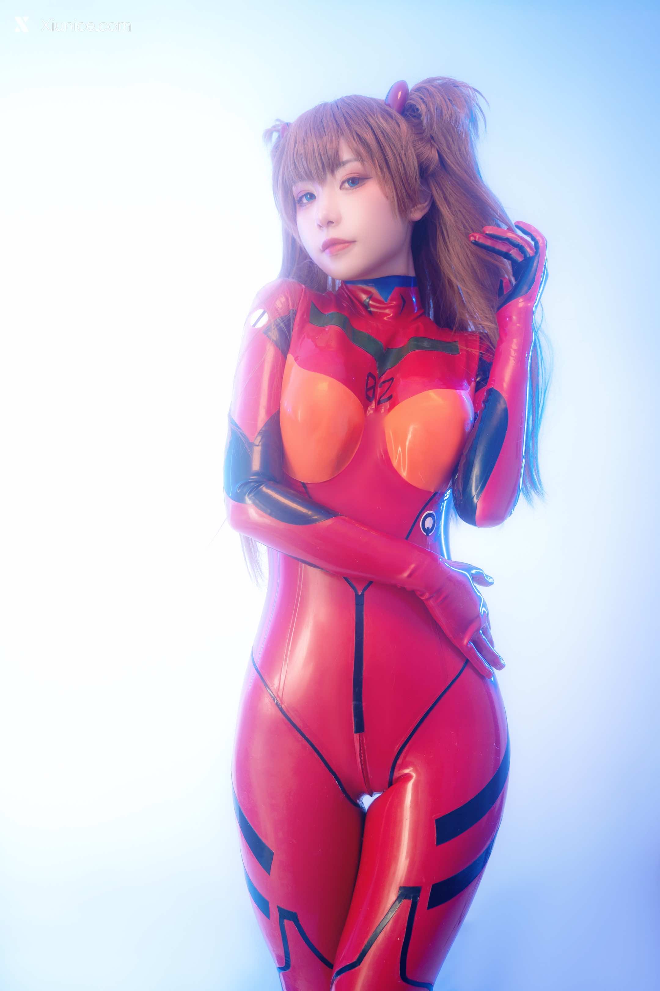 Coser@爆机少女喵小吉 (Nekokoyoshi) 明日香 人类补奸计划 第13张