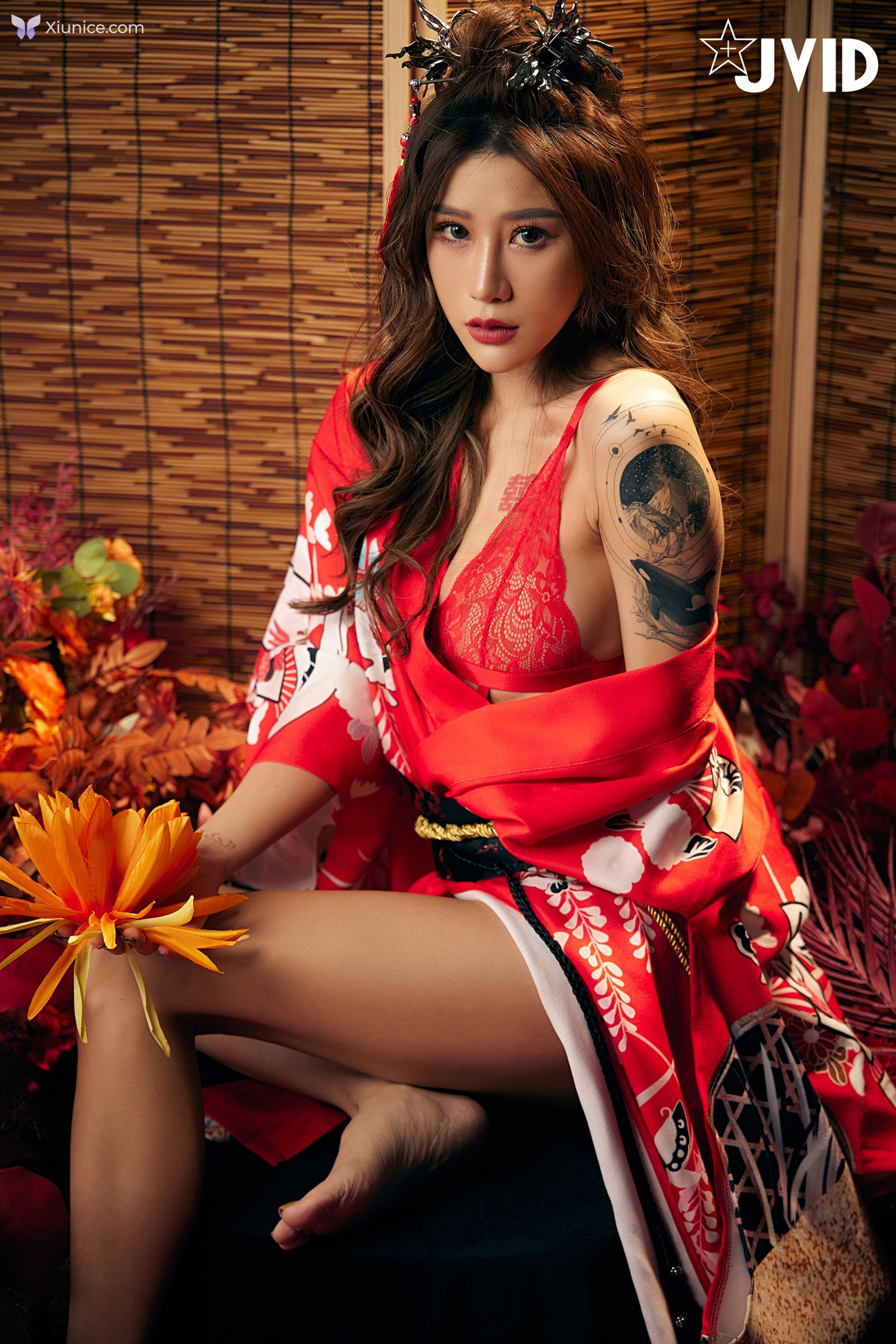 JVID Lara 雙囍 – 聖上寵幸首選傾國傾城囍媚娘 婀娜多姿 酥胸外露 第16张