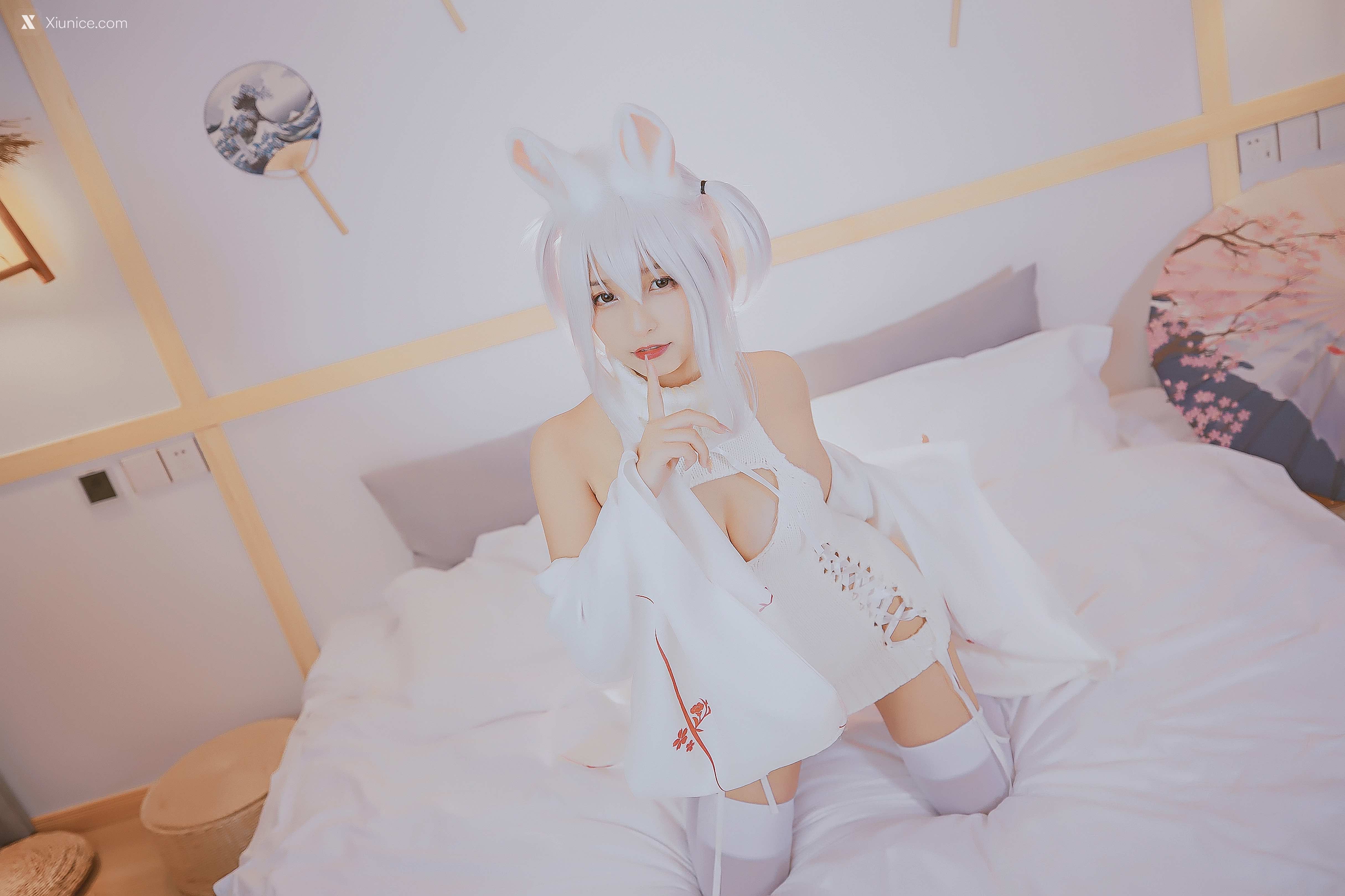 Coser@神楽坂真冬 Vol.034 危険な耳 狼妹&兔娘 第134张