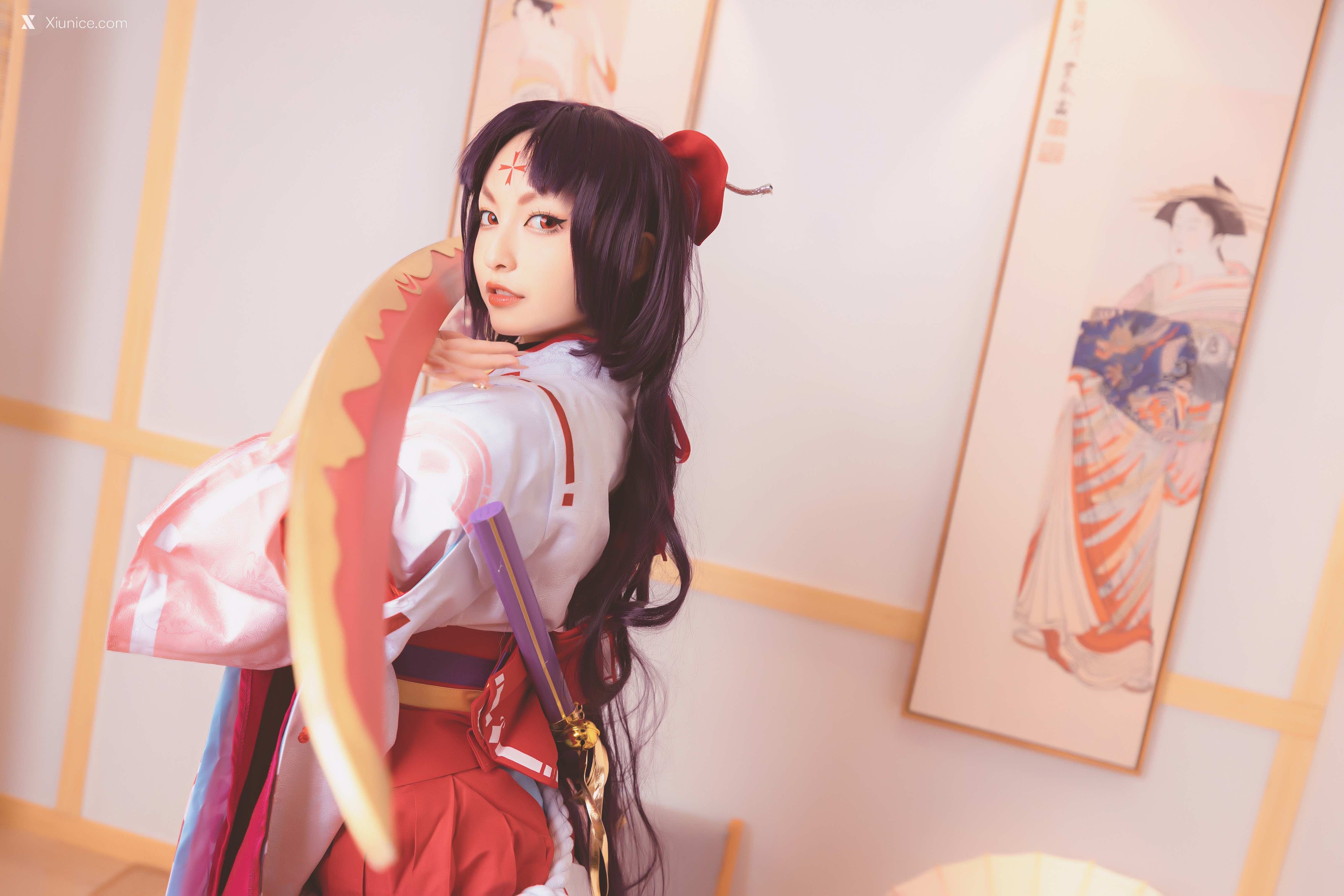 Coser@神楽坂真冬 Vol.063 绝对企画-陈&妖刀姬cos《刀ノ語》 第31张