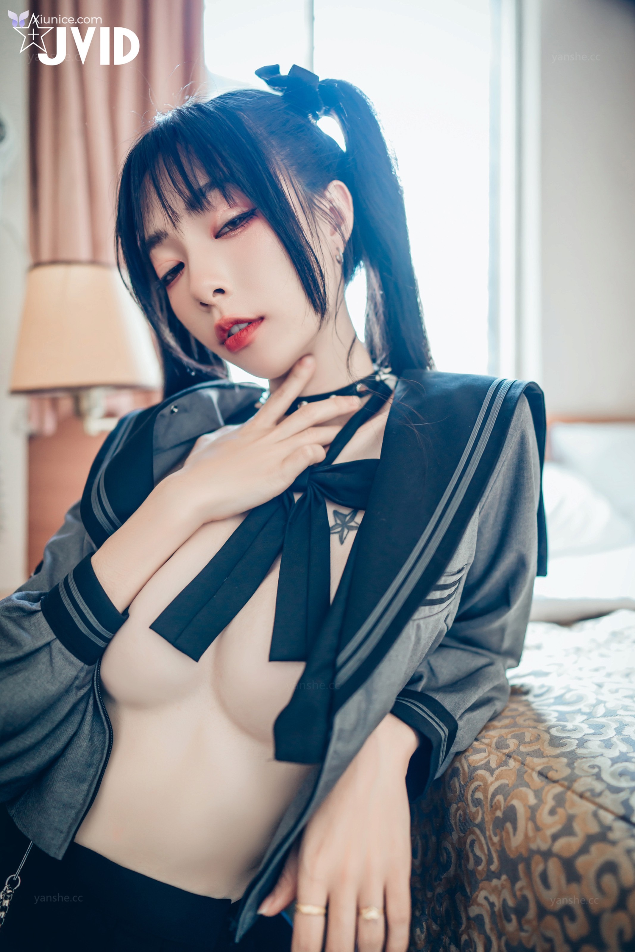 JVID 飄飄哥 – 色色妄想系列 校花也是大姐頭 第38张