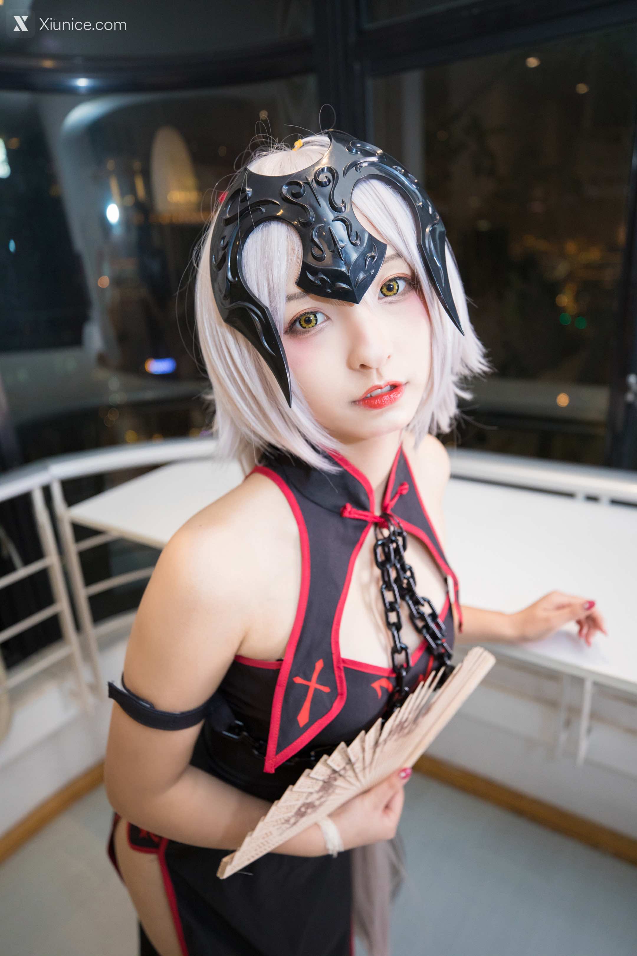 Coser@神楽坂真冬 Vol.037 电子相册-旗袍黑贞 第98张