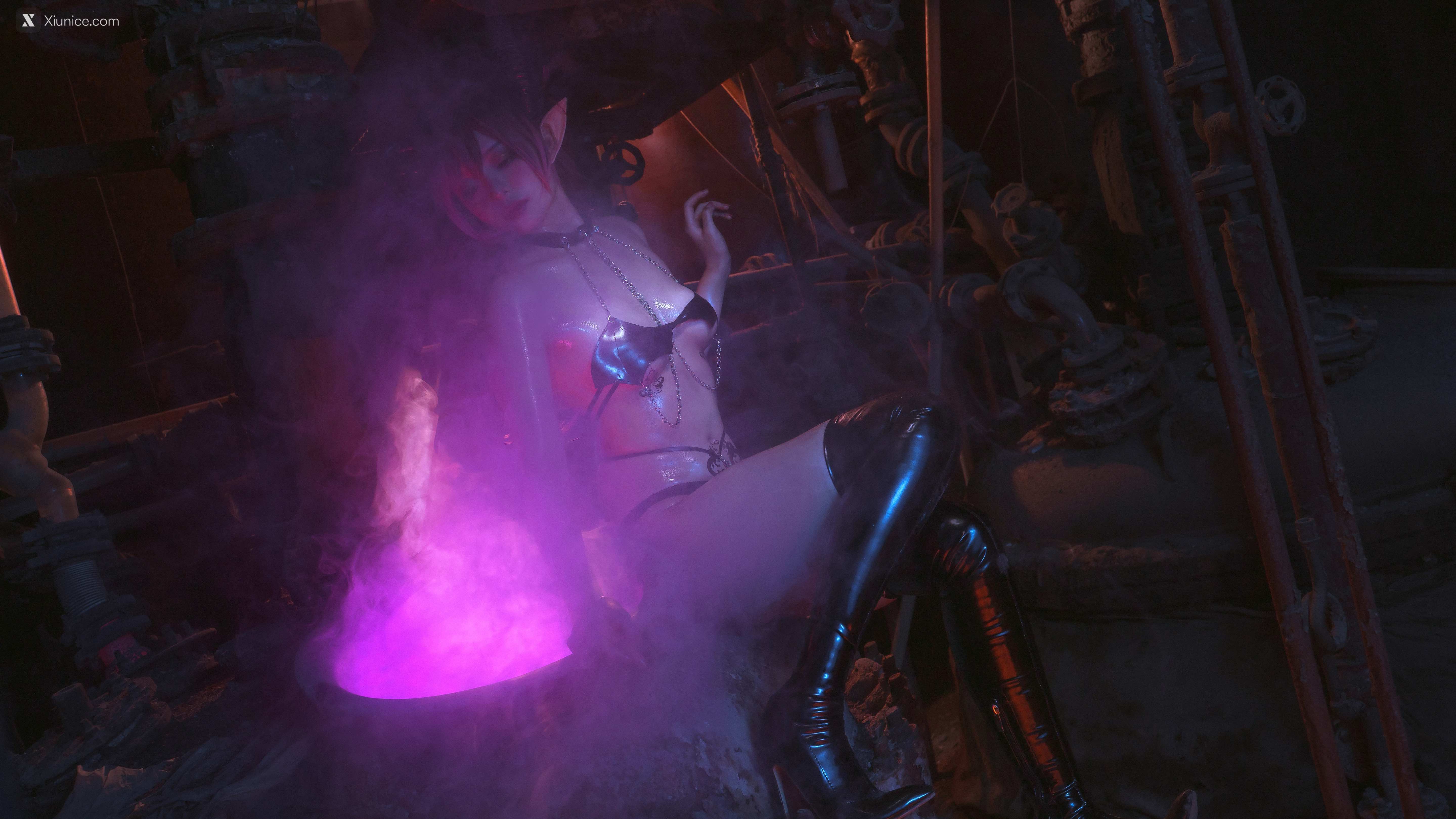 Coser@爆机少女喵小吉 (Nekokoyoshi) 魅魔 第2张