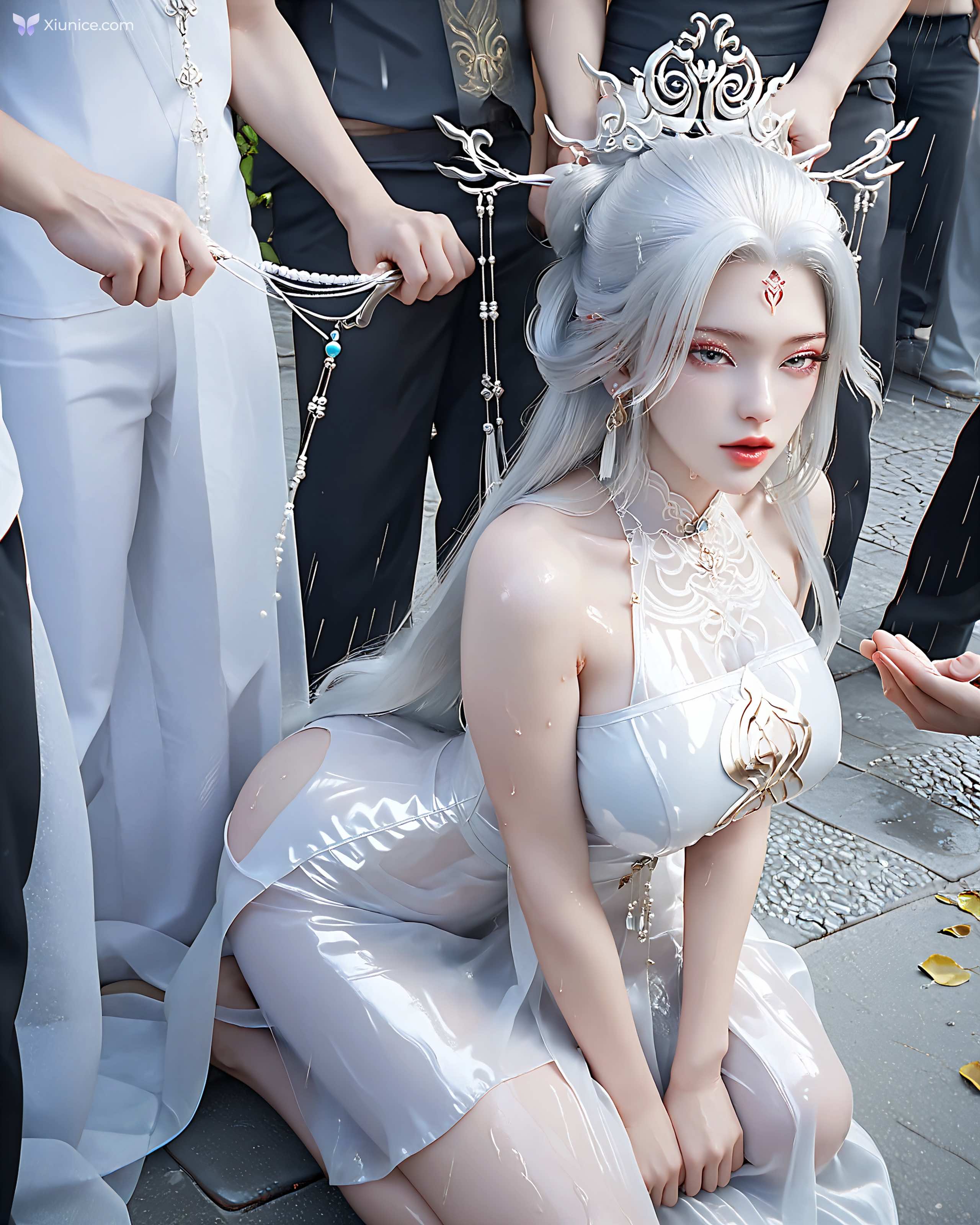 AI Girl 小白诛仙3-白衣单车痴汉 第76张