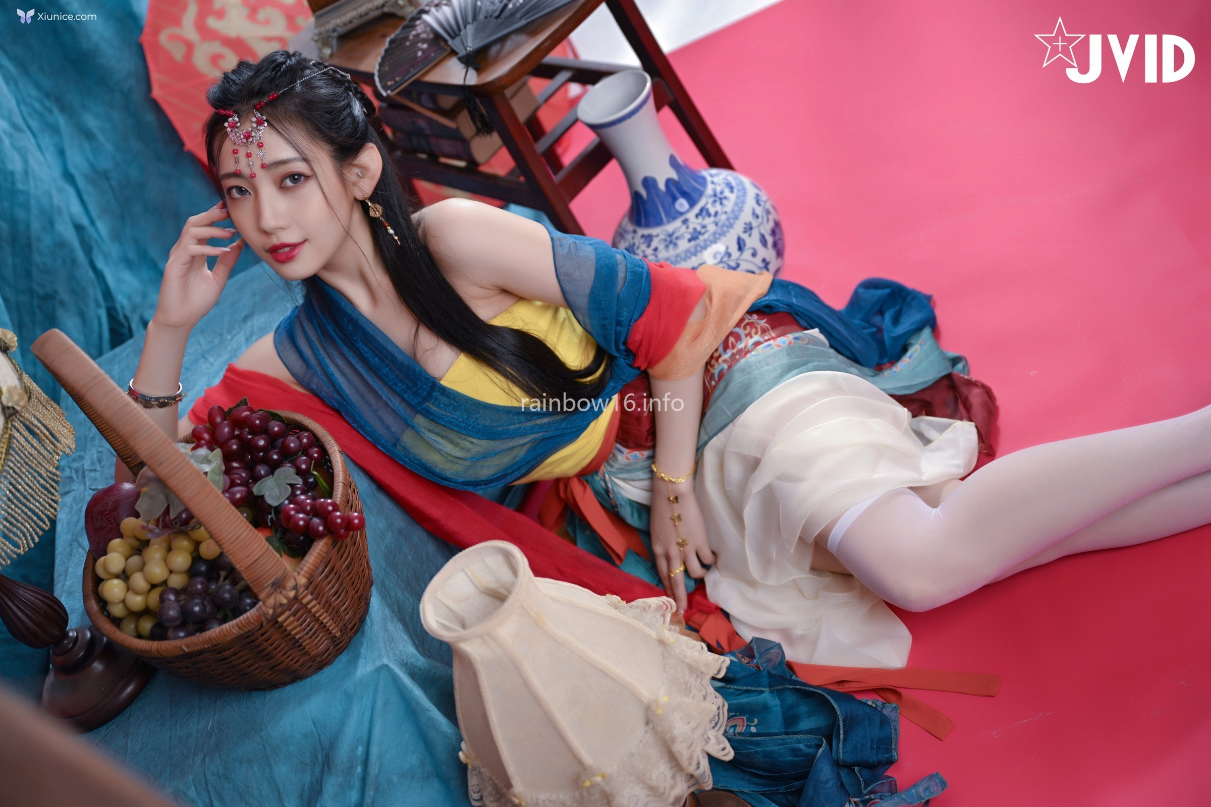 JVID 夏暮光 – 女神暮光敦煌風格造型服飾首度嘗試飛越天際穿梭時空與你來場空前未有的愛戀滋味 第98张