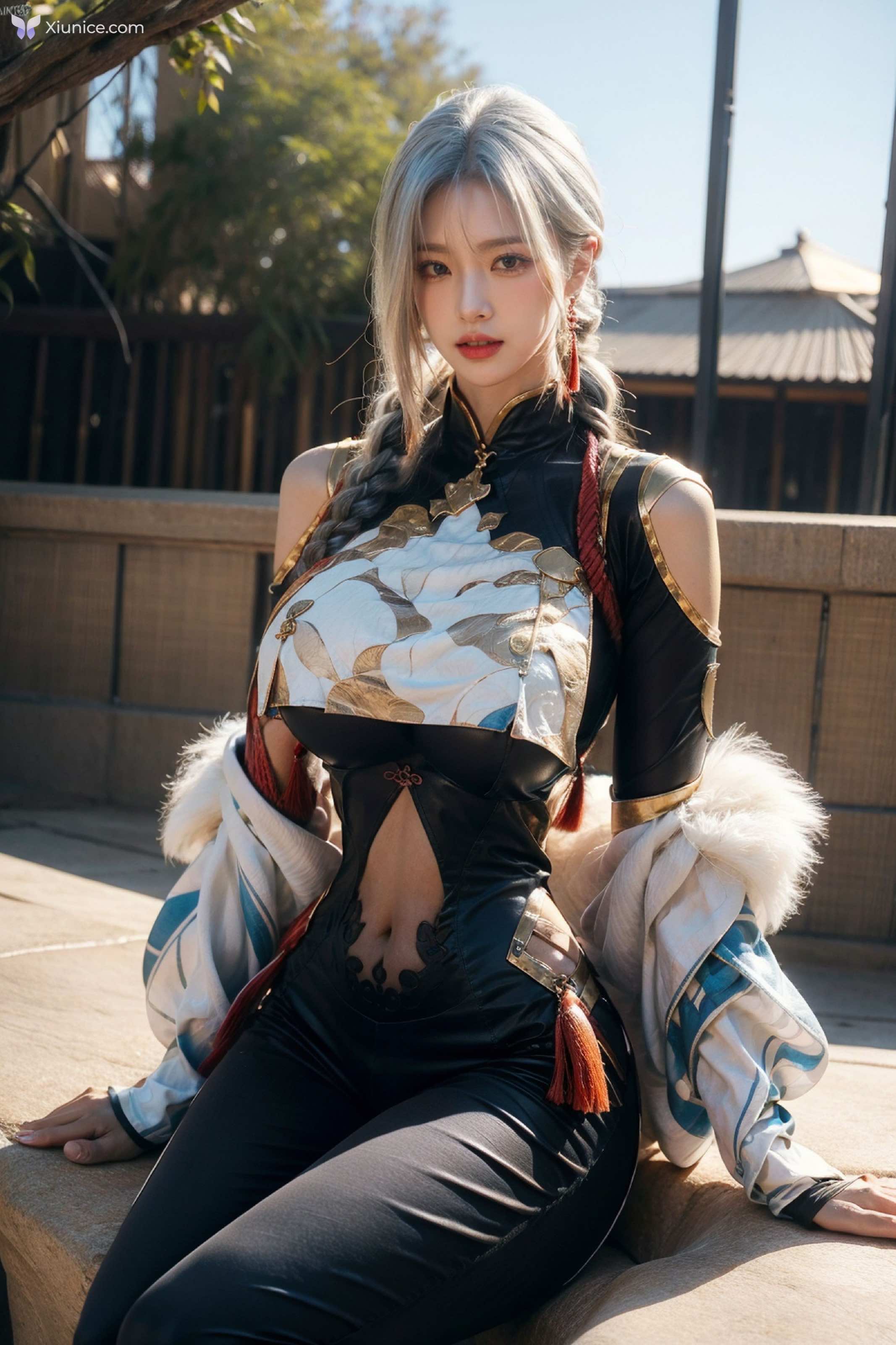 AI Girl 拟实画风-姐姐的剑灵COS 第24张