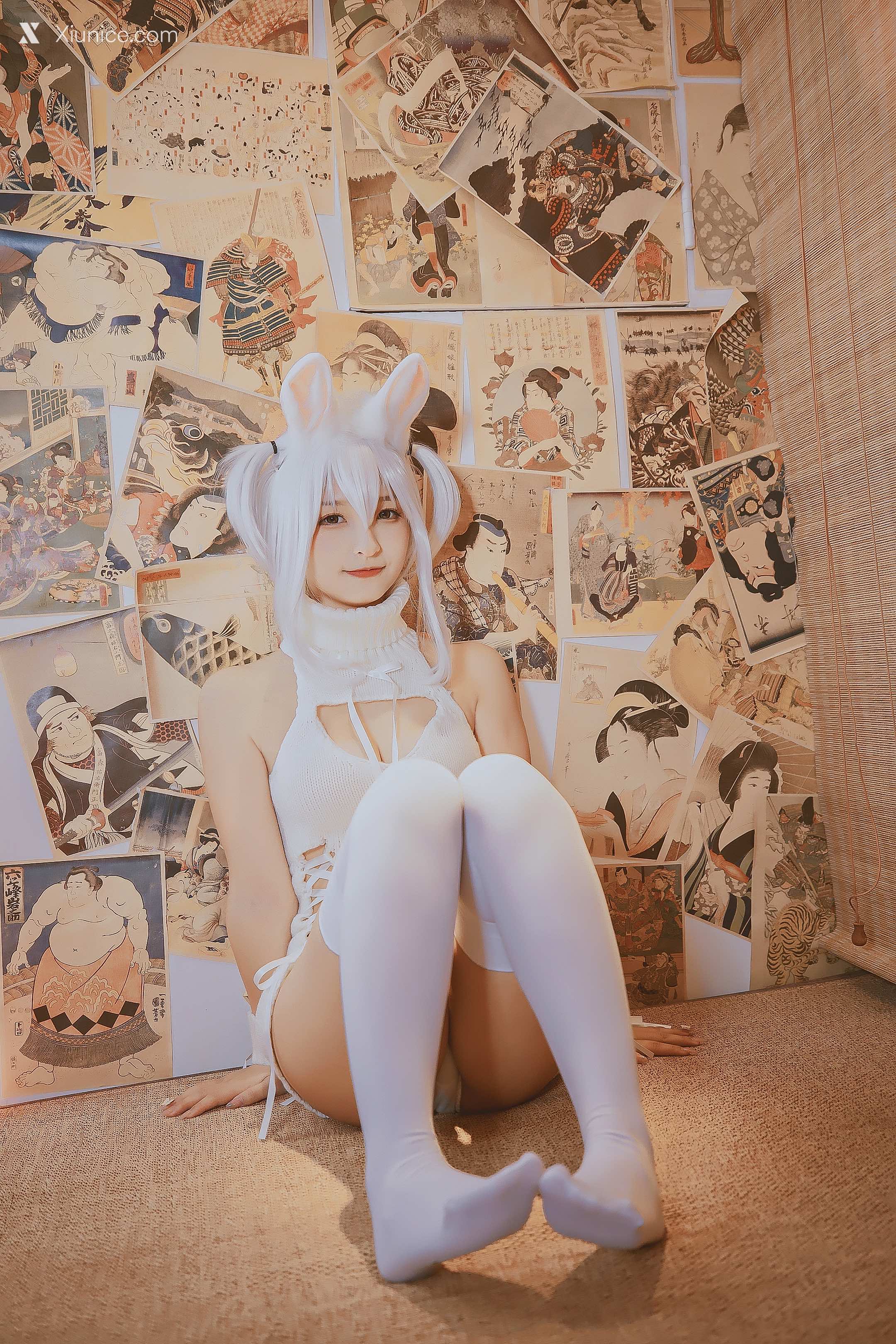 Coser@神楽坂真冬 Vol.060 绝对企画-狼妹&兔娘《危険な耳》 第119张
