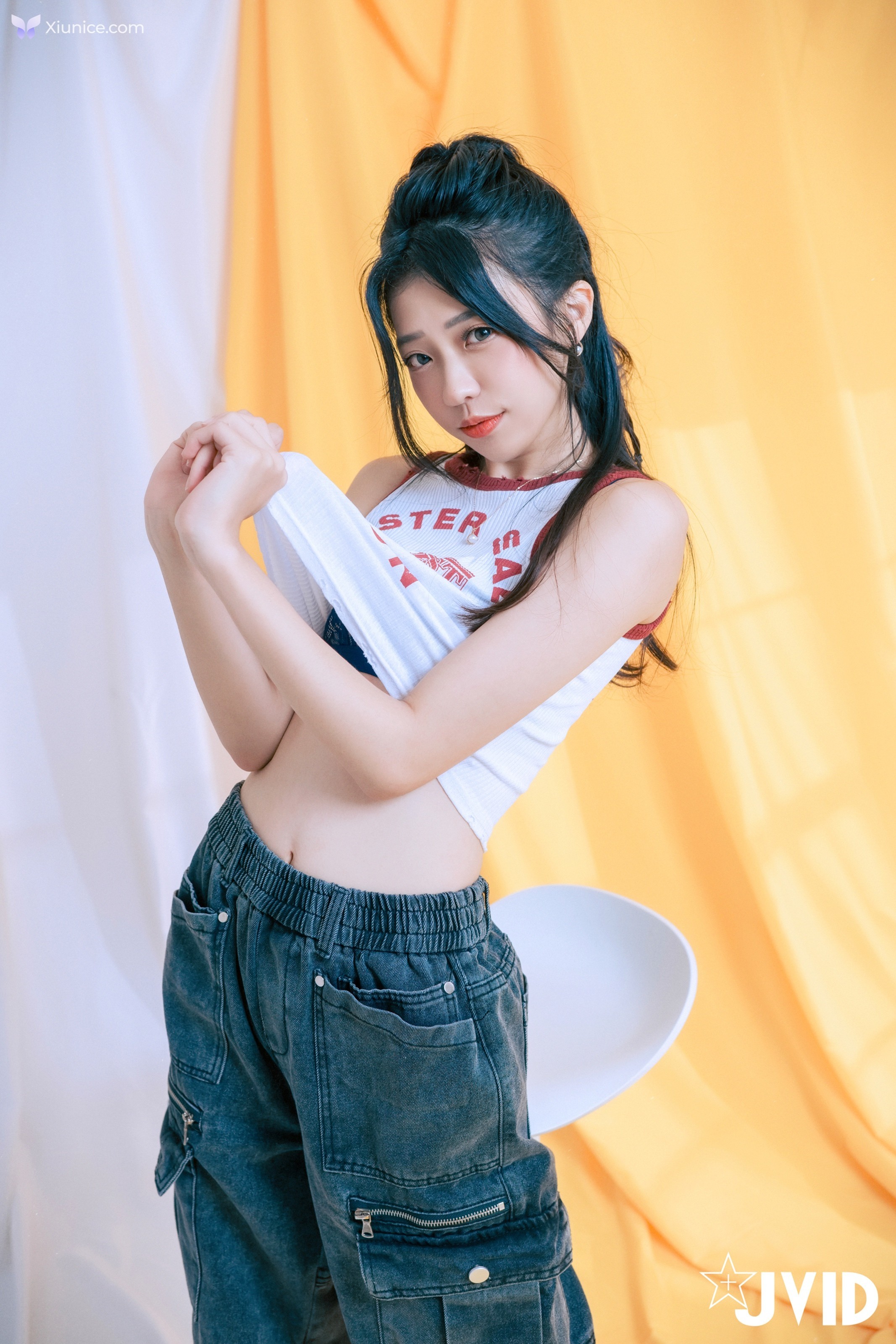 JVID 妍妍 Angel – 網拍模特兒の淺規則妍妍遭射淫師脅迫脫衣強拍裸照配合度太高反而引起射淫師邪念 第136张
