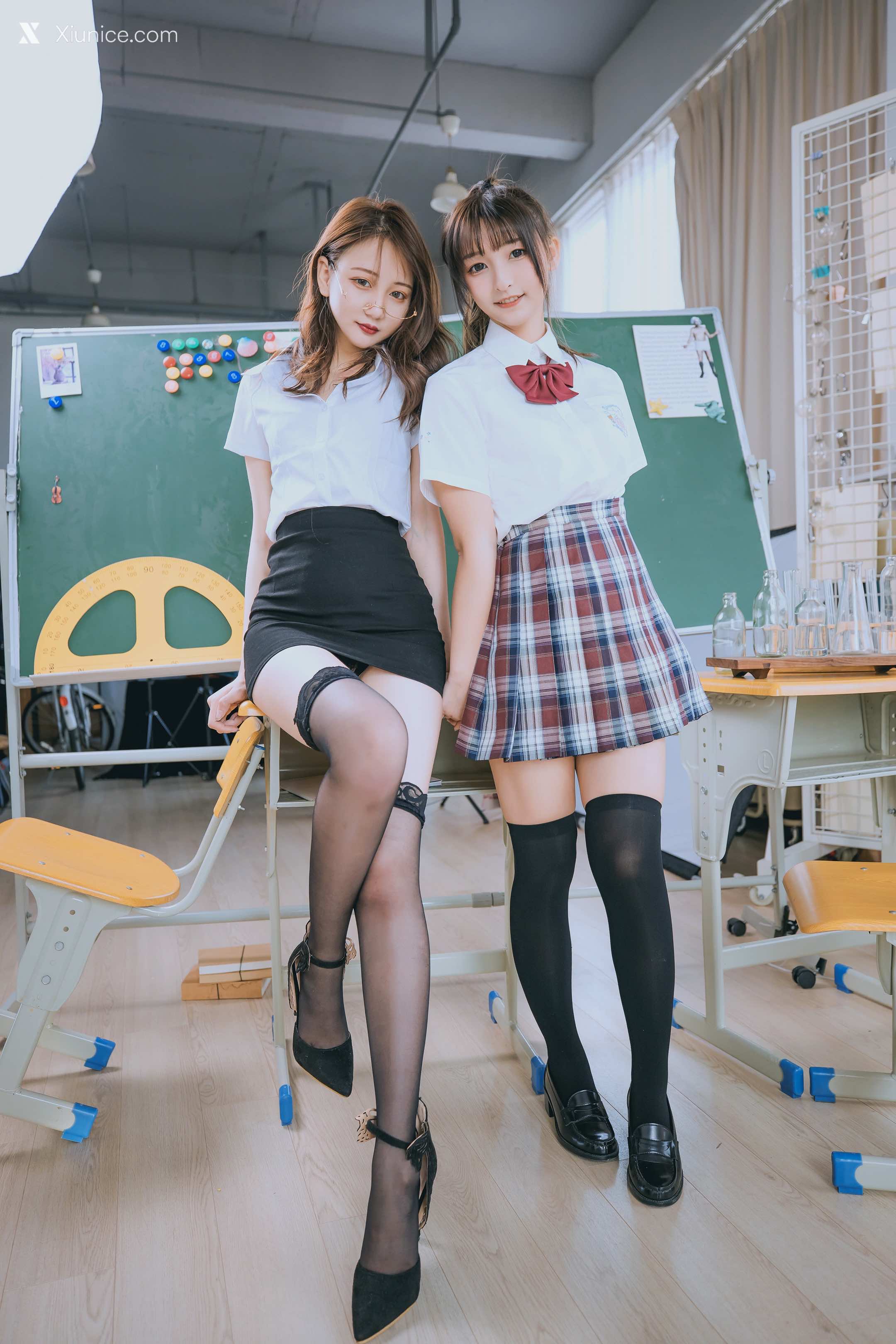 Coser@神楽坂真冬 Vol.059 绝对企画-百合教室《数之歌》 第33张