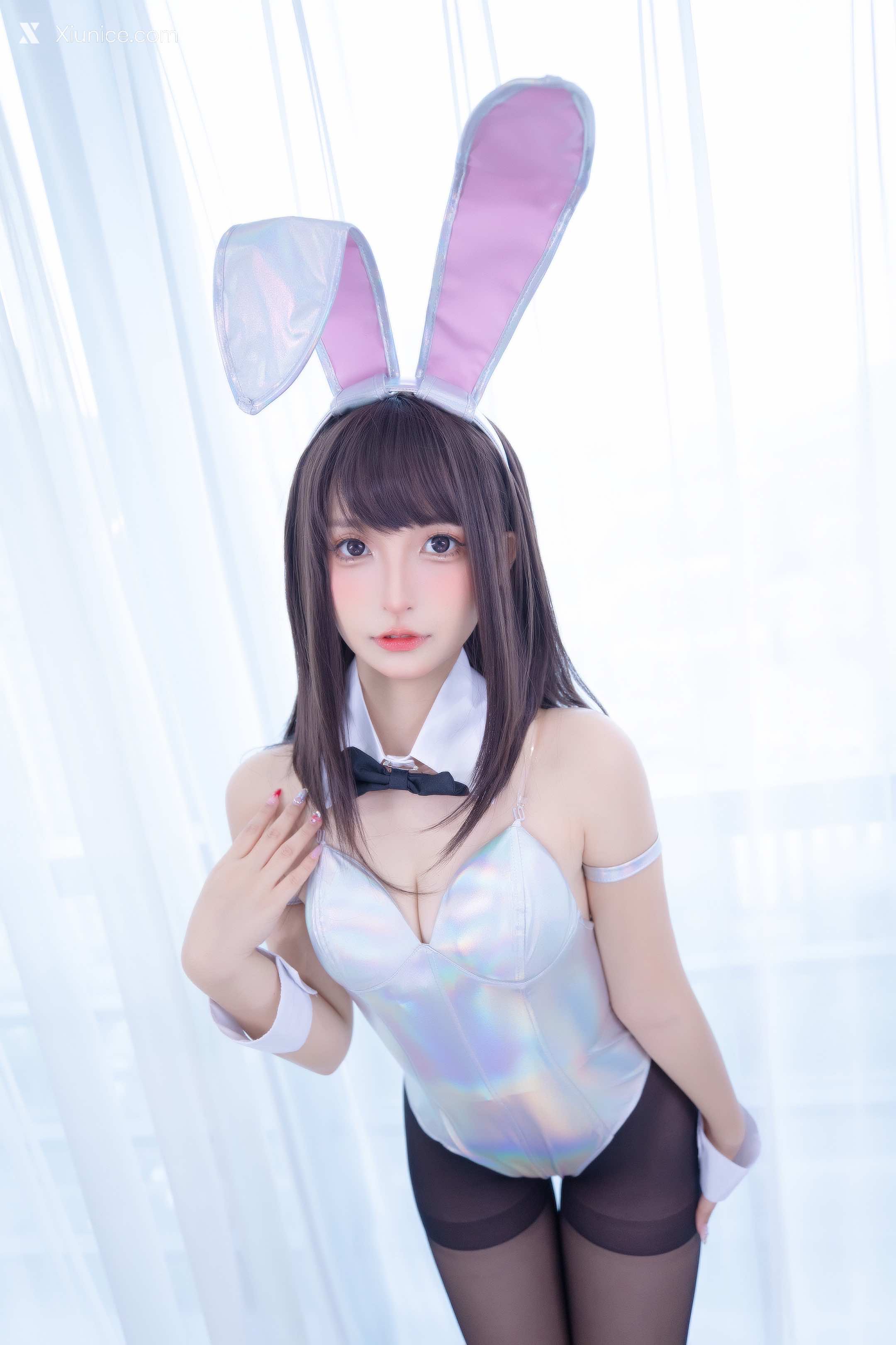 Coser@神楽坂真冬 Vol.089 绝对企画-兔女郎与钢管《バニーバブル》 第4张
