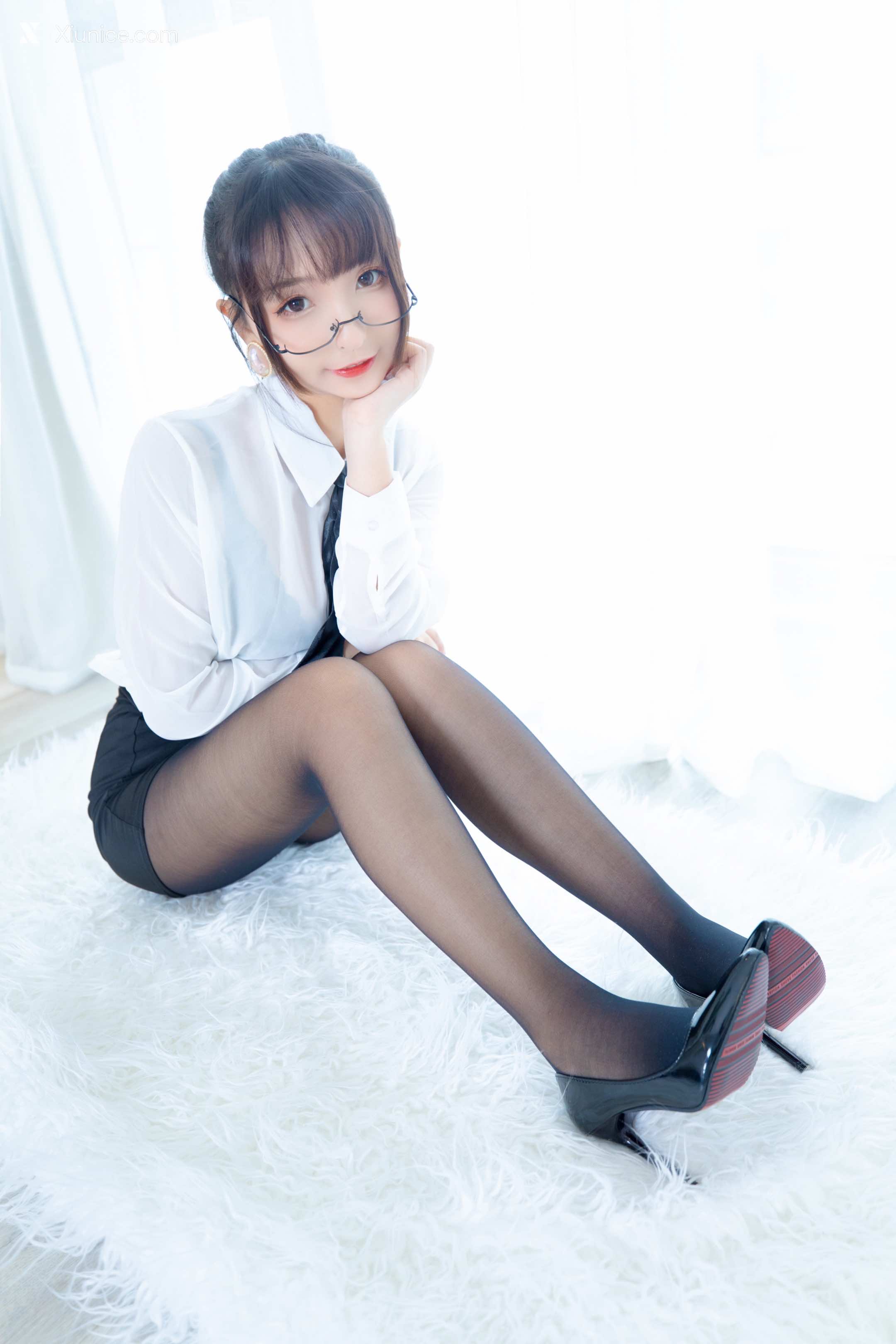 Coser@神楽坂真冬 Vol.029 白色办公室 ホワイトオフィス 第10张