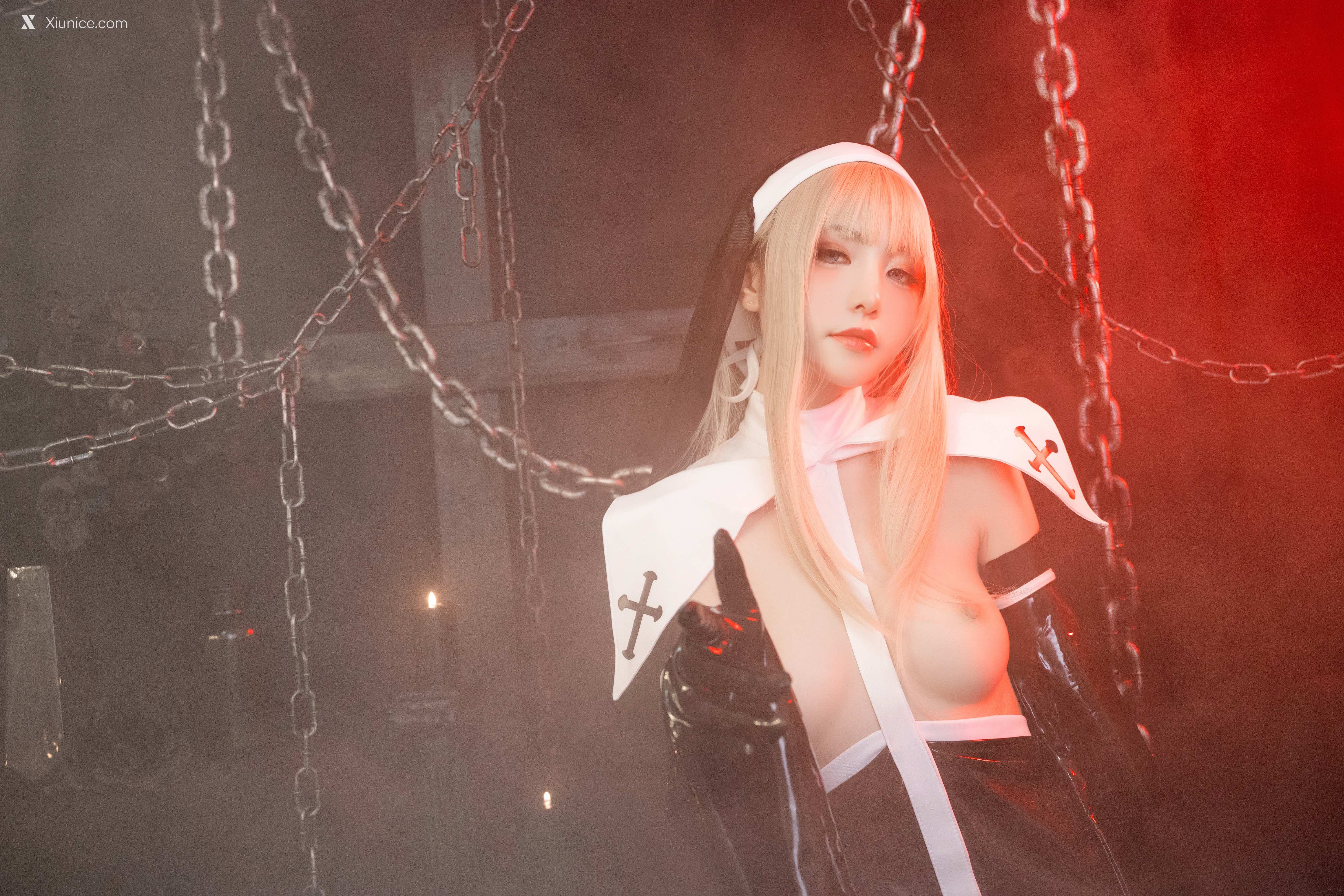 Coser@爆机少女喵小吉 (Nekokoyoshi) 恶堕修女 第64张