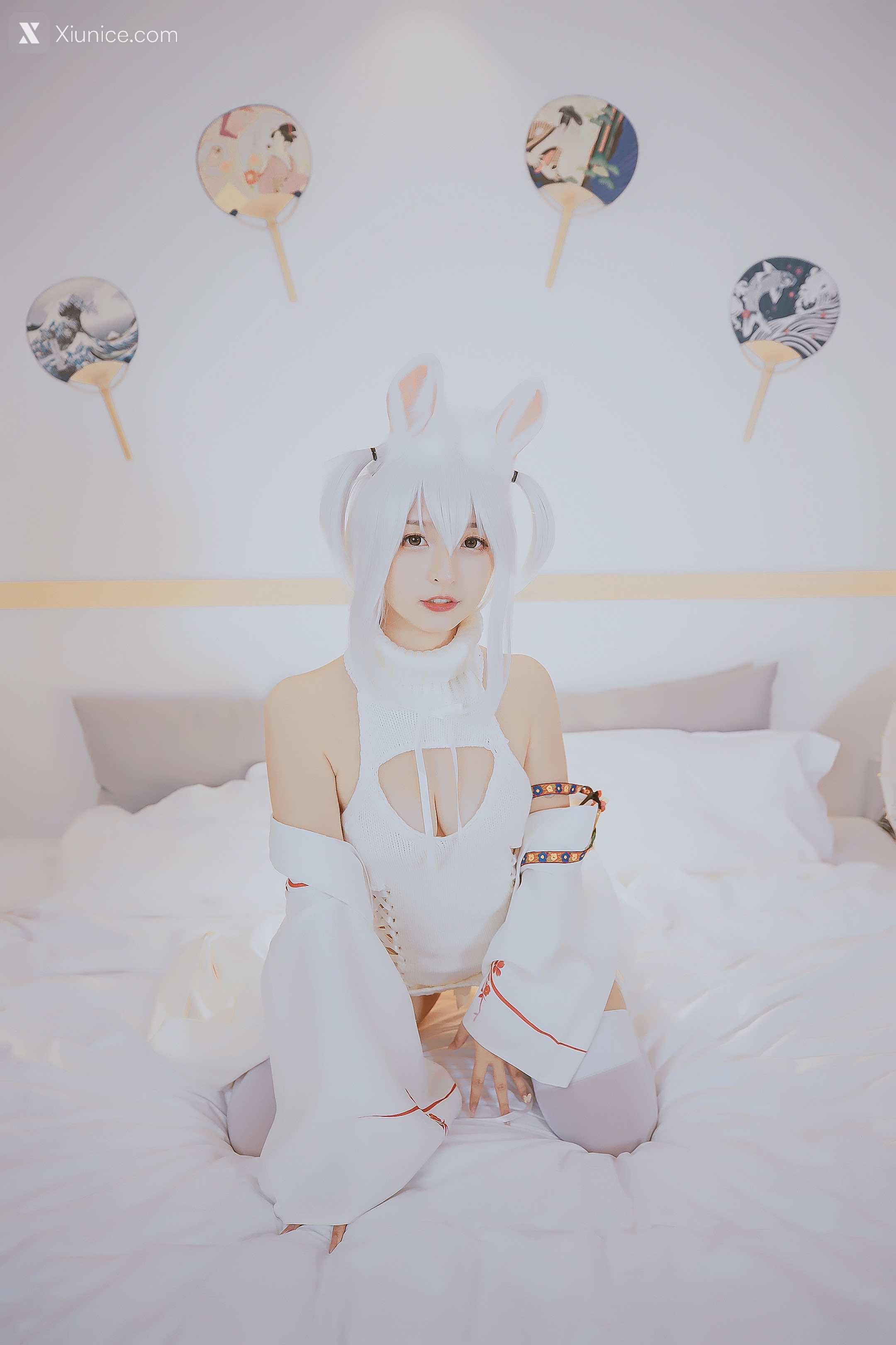 Coser@神楽坂真冬 Vol.034 危険な耳 狼妹&兔娘 第124张