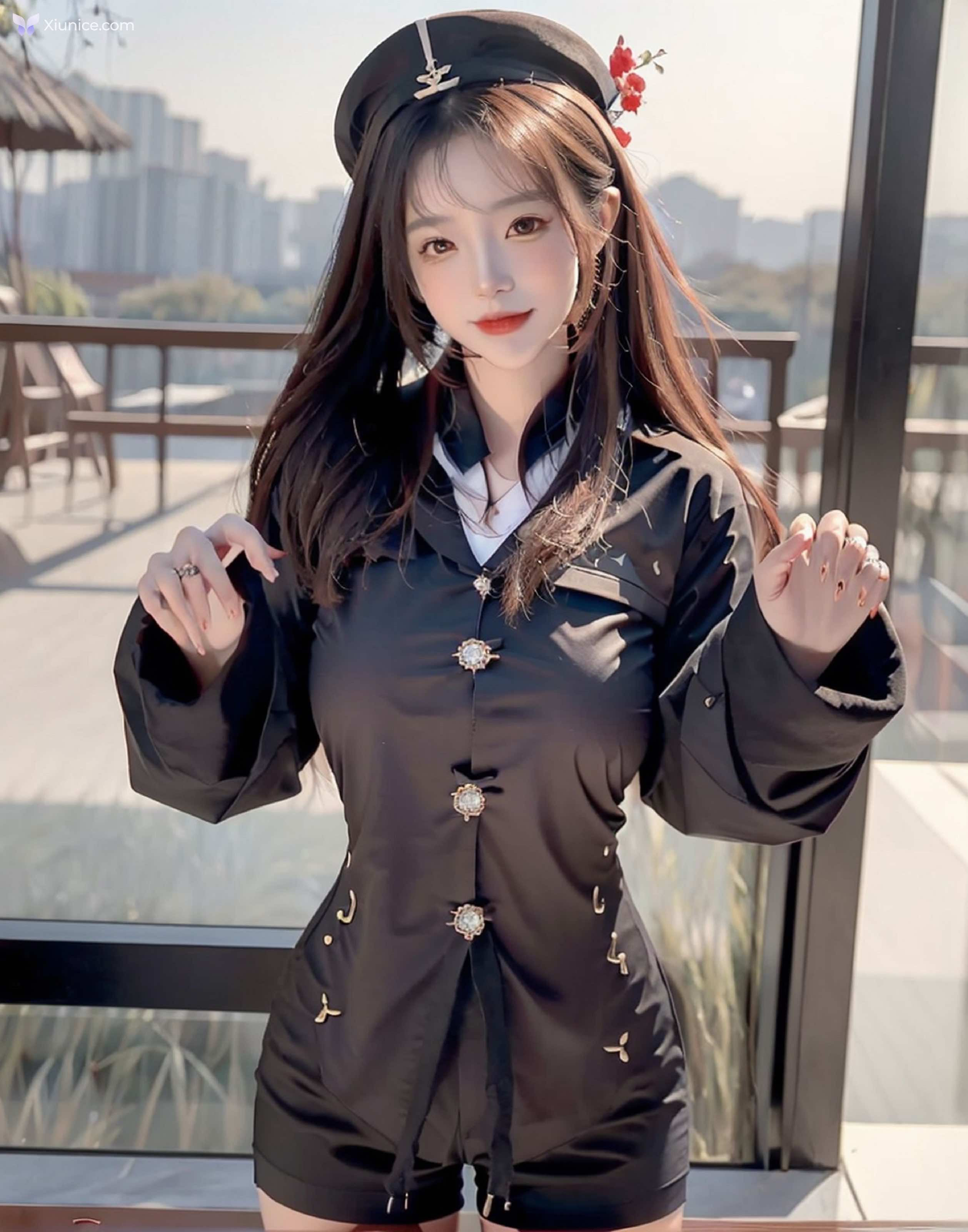 AI Girl 拟实画风-胡桃 第125张