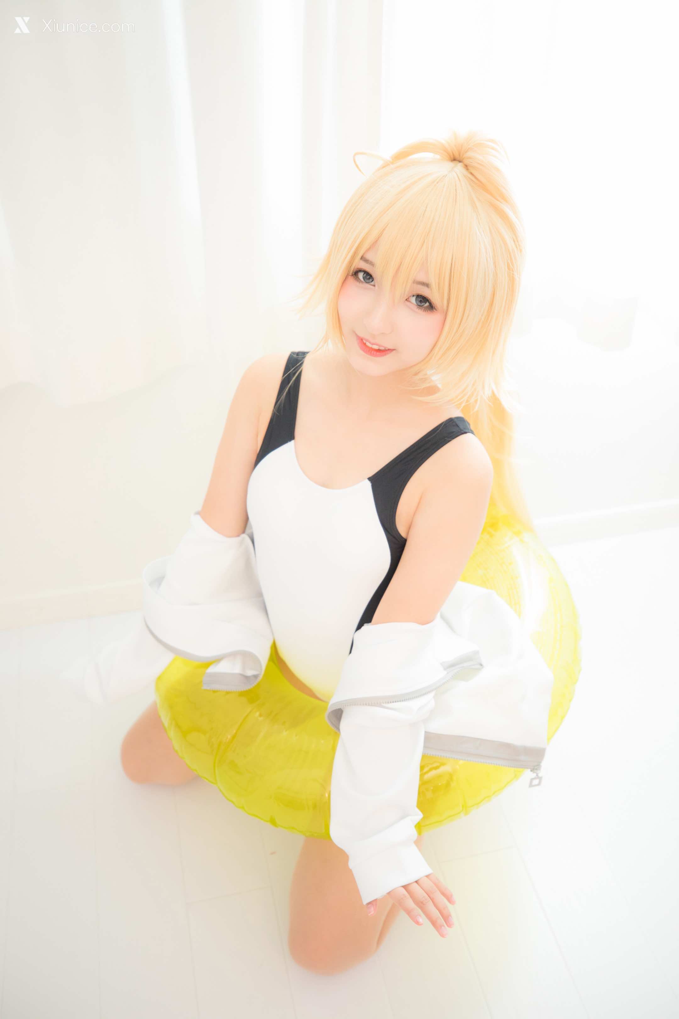 Coser@神楽坂真冬 Vol.036 电子相册-白贞德《Swimingthedrea》 第6张