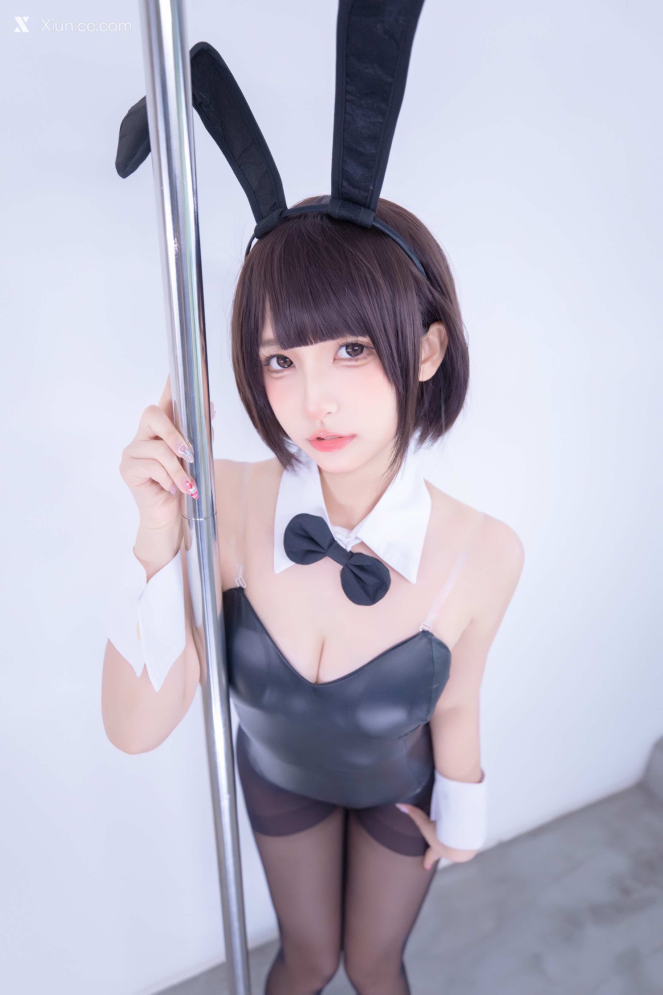 Coser@神楽坂真冬 Vol.089 绝对企画-兔女郎与钢管《バニーバブル》 第106张