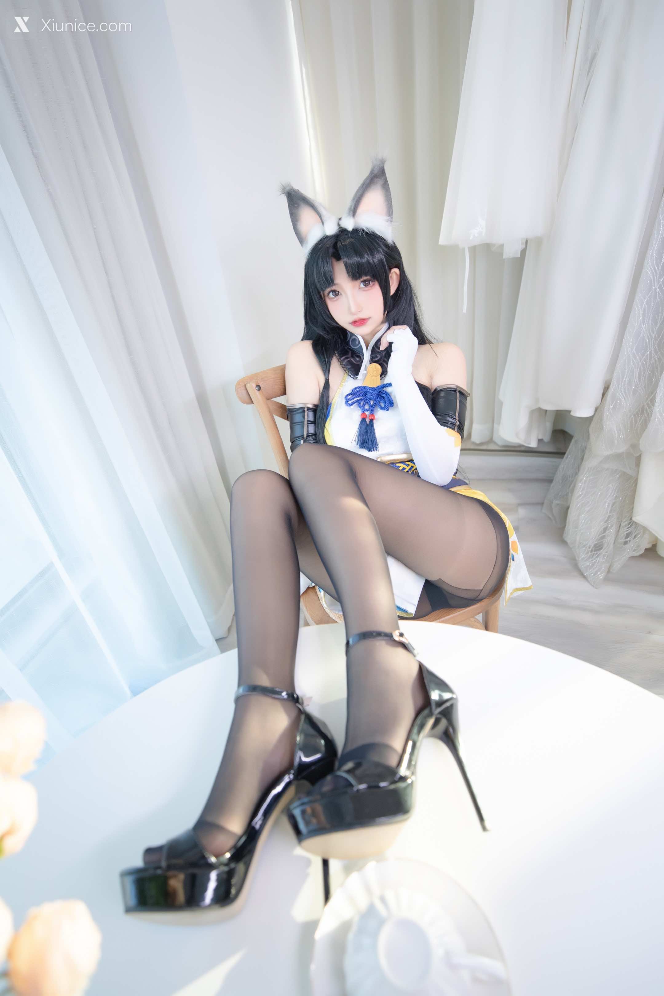 Coser@神楽坂真冬 Vol.104 黑丝胡桃 第32张