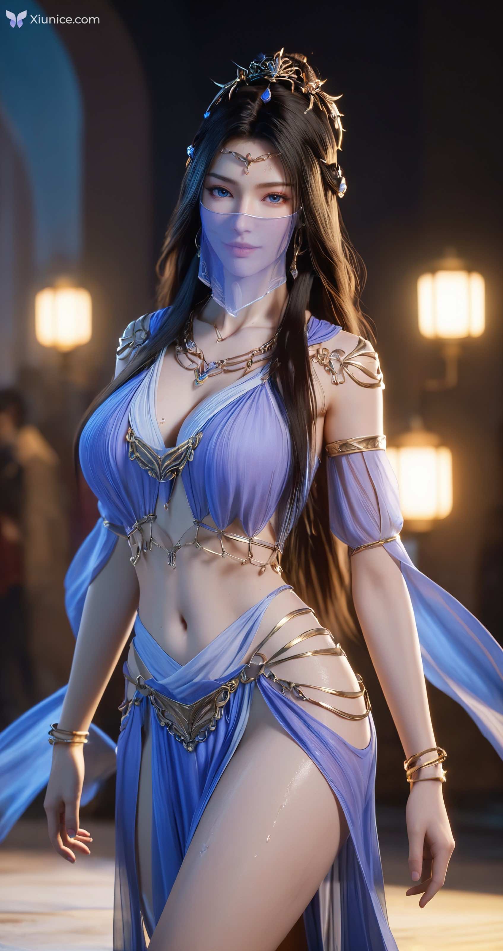 AI Girl 凡人xxz – 紫灵蕾丝舞娘墨迹 第270张