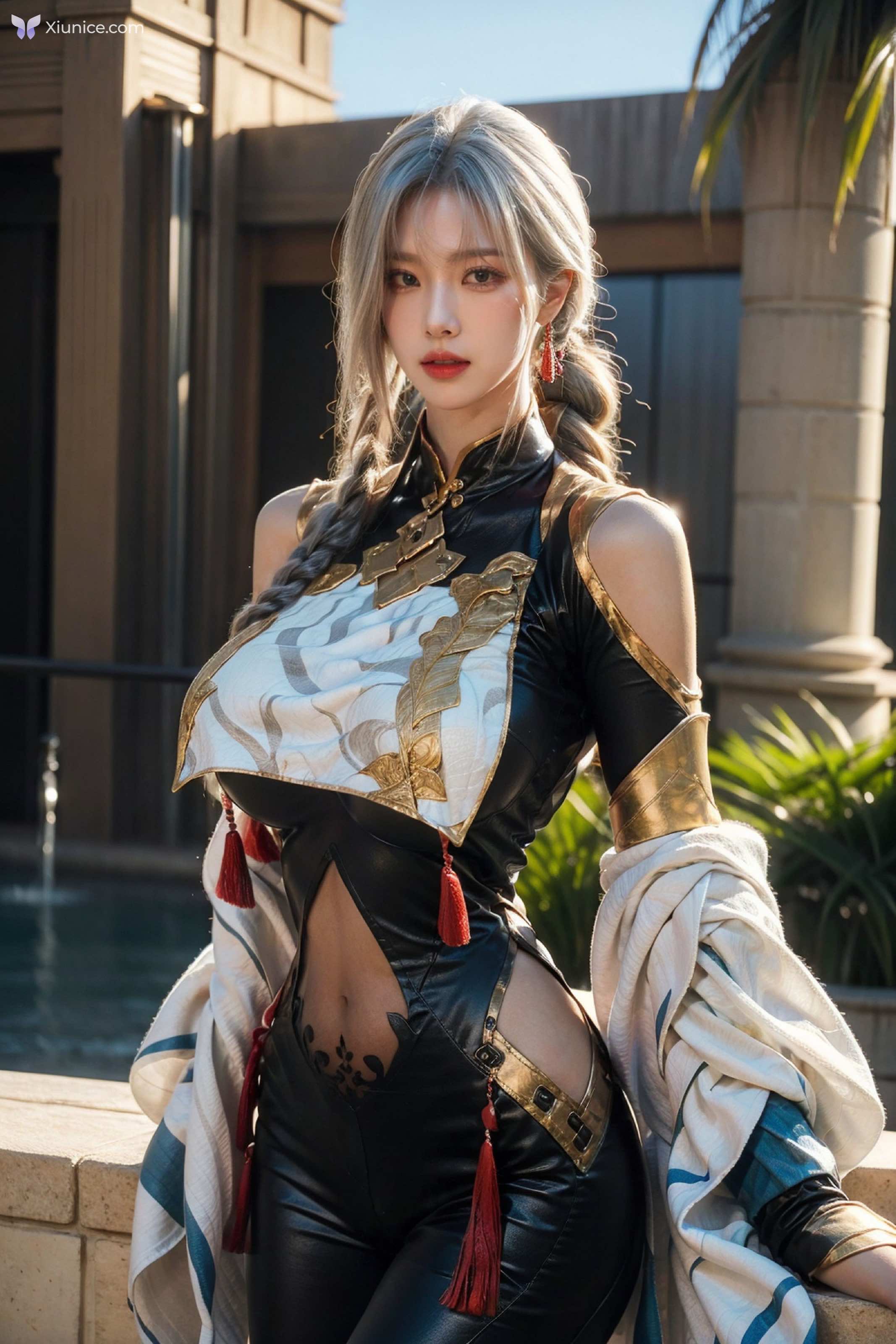 AI Girl 拟实画风-姐姐的剑灵COS 第138张