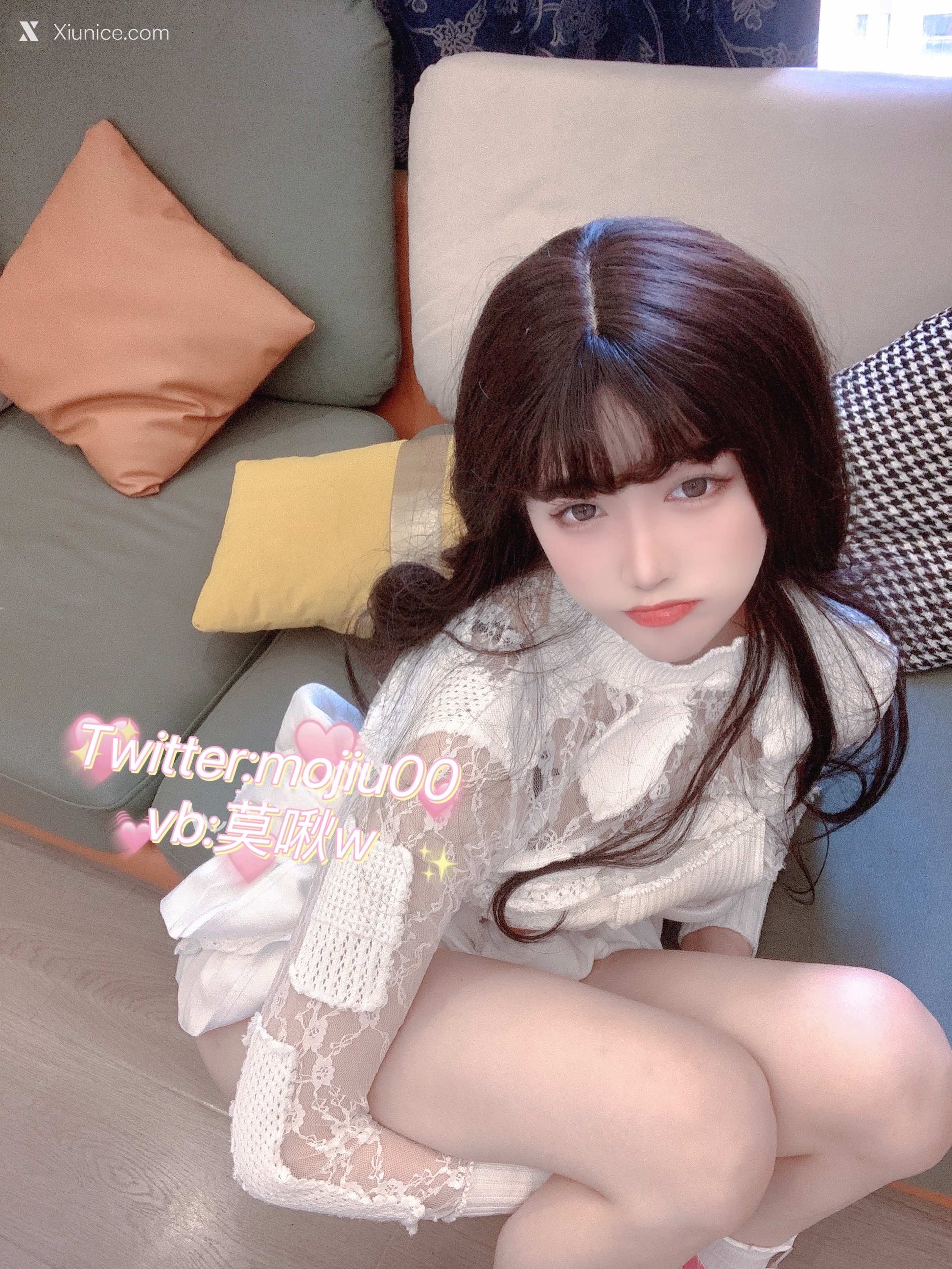 Coser@小青茗 纯欲毛衣 第14张