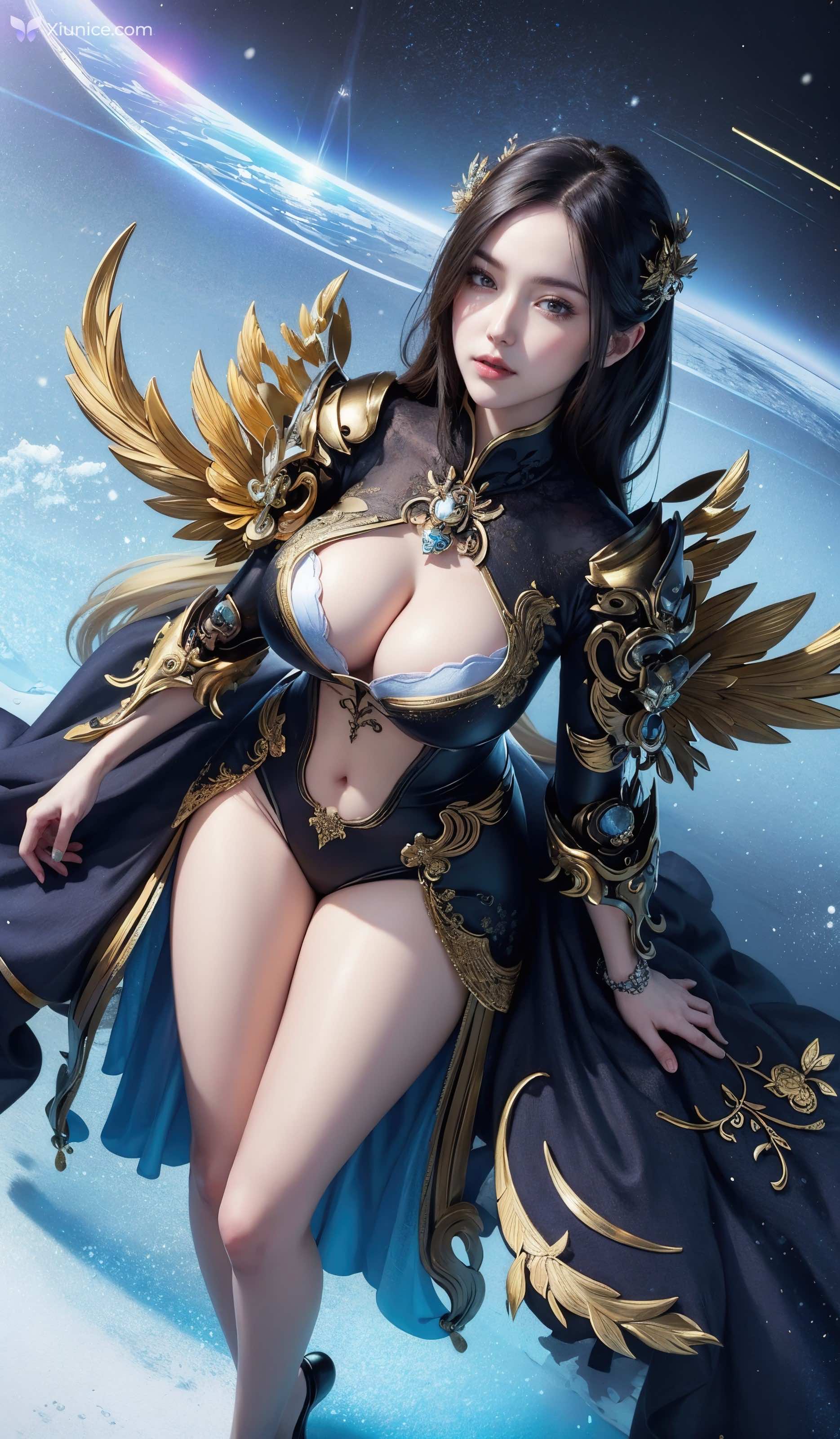 AI Girl 剑灵风格墨迹 第94张