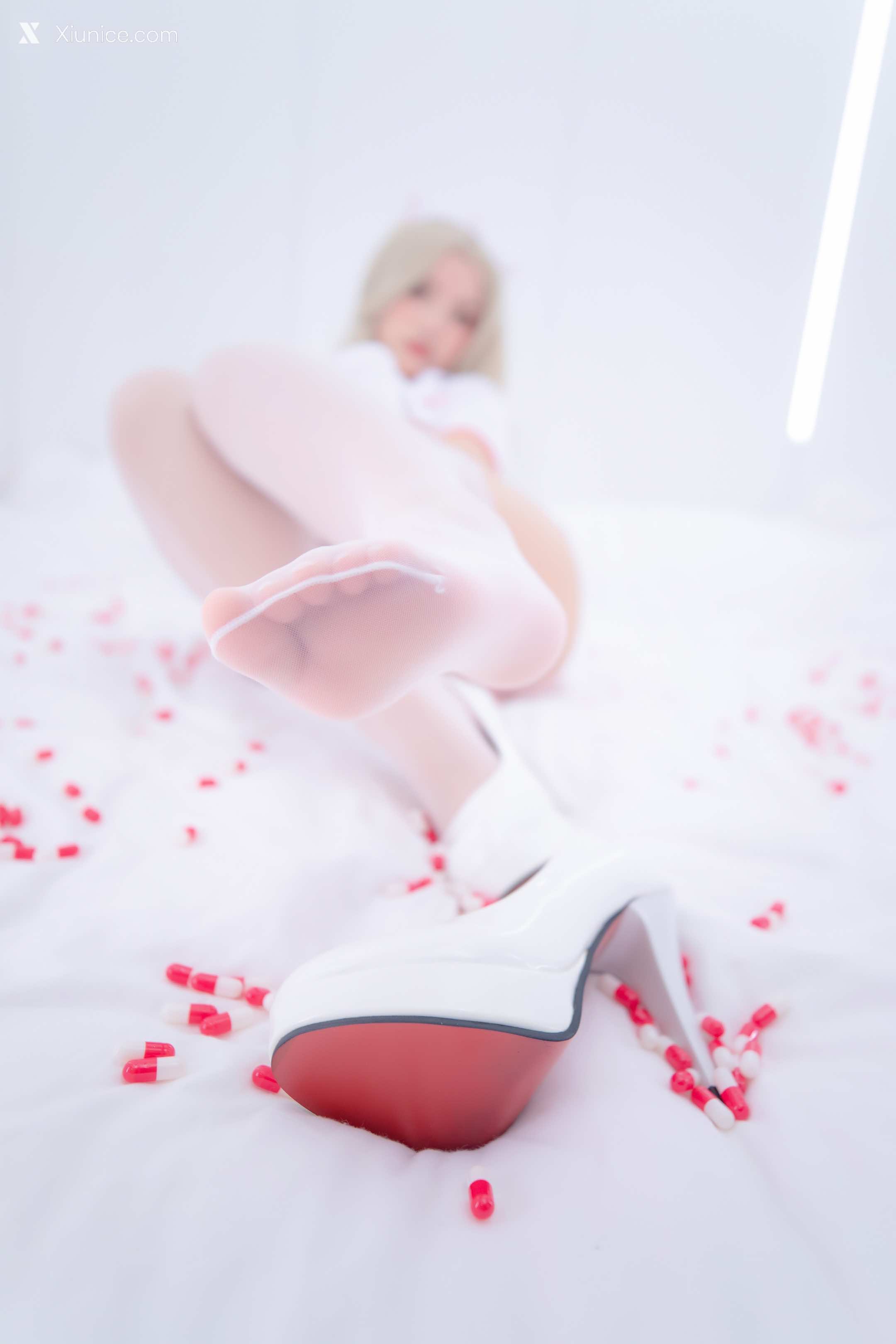 Coser@神楽坂真冬 Vol.084 绝对企画-白丝护士《心身バランス》 第99张