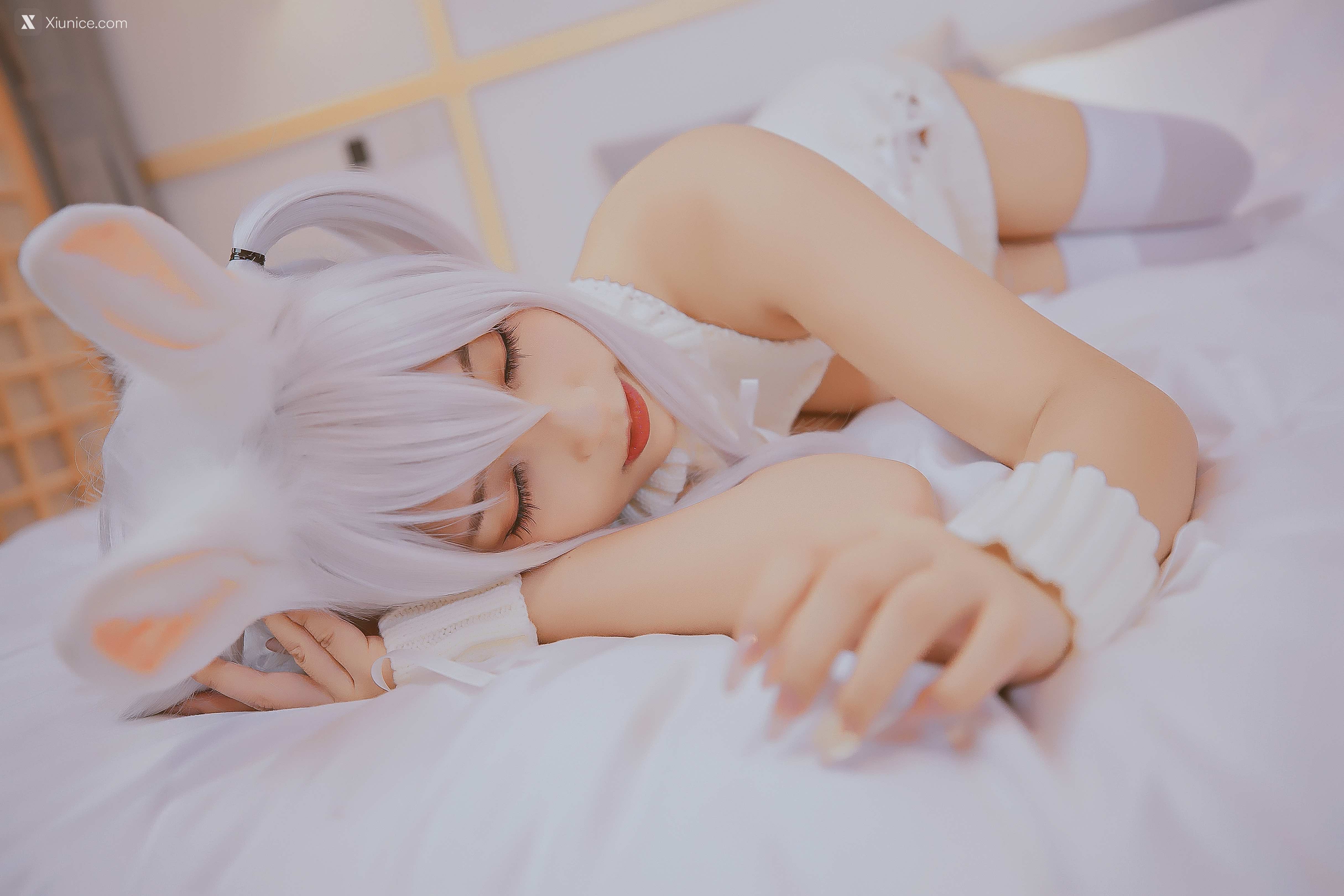 Coser@神楽坂真冬 Vol.034 危険な耳 狼妹&兔娘 第20张