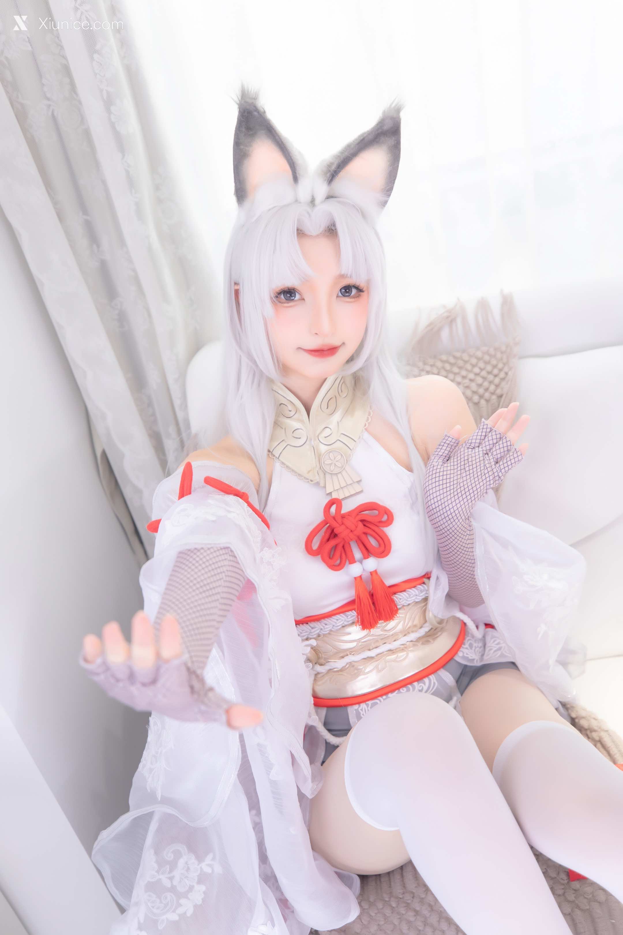 Coser@神楽坂真冬 Vol.105 白丝胡桃 第23张