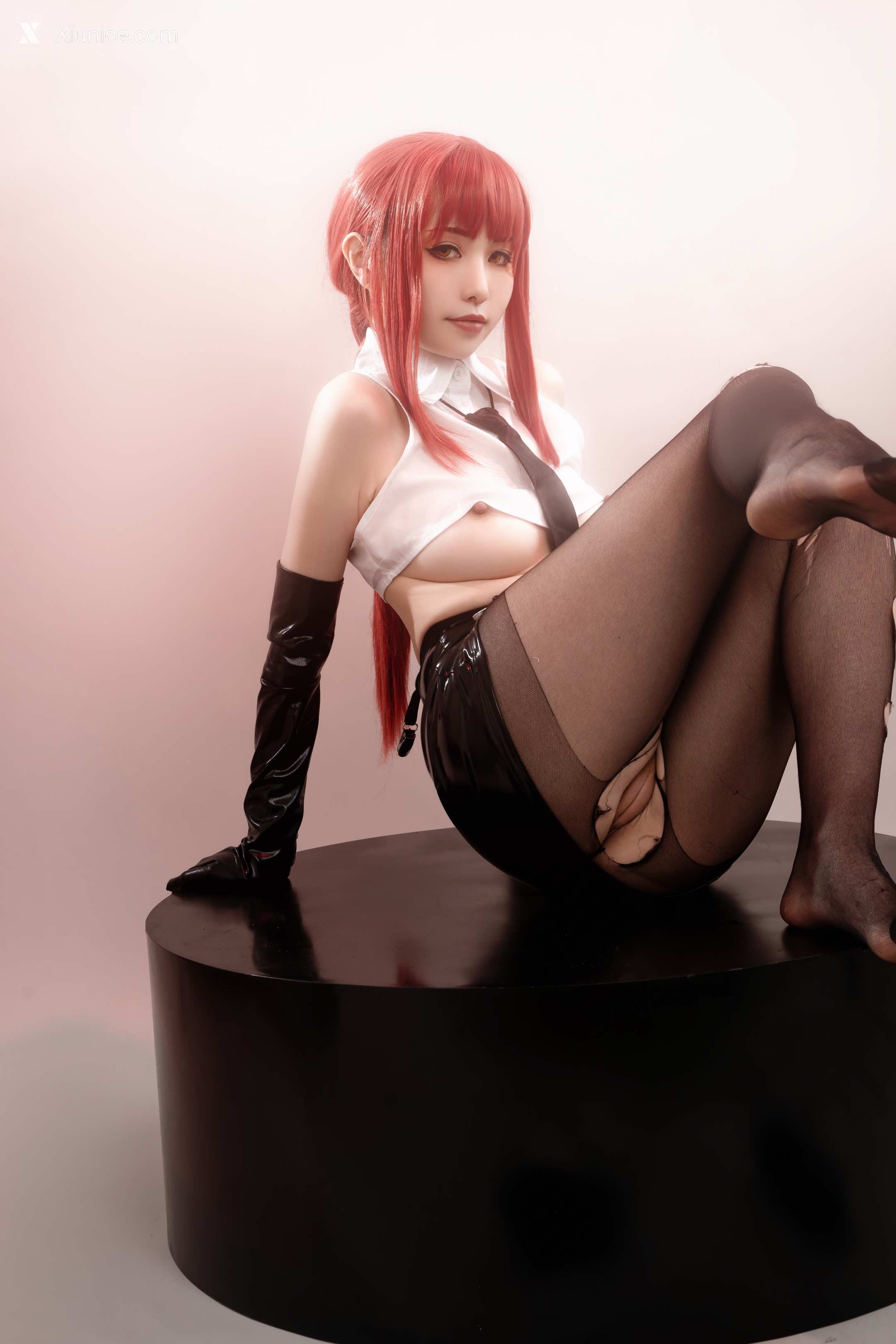 Coser@爆机少女喵小吉 (Nekokoyoshi) 电锯人 玛奇玛 第48张