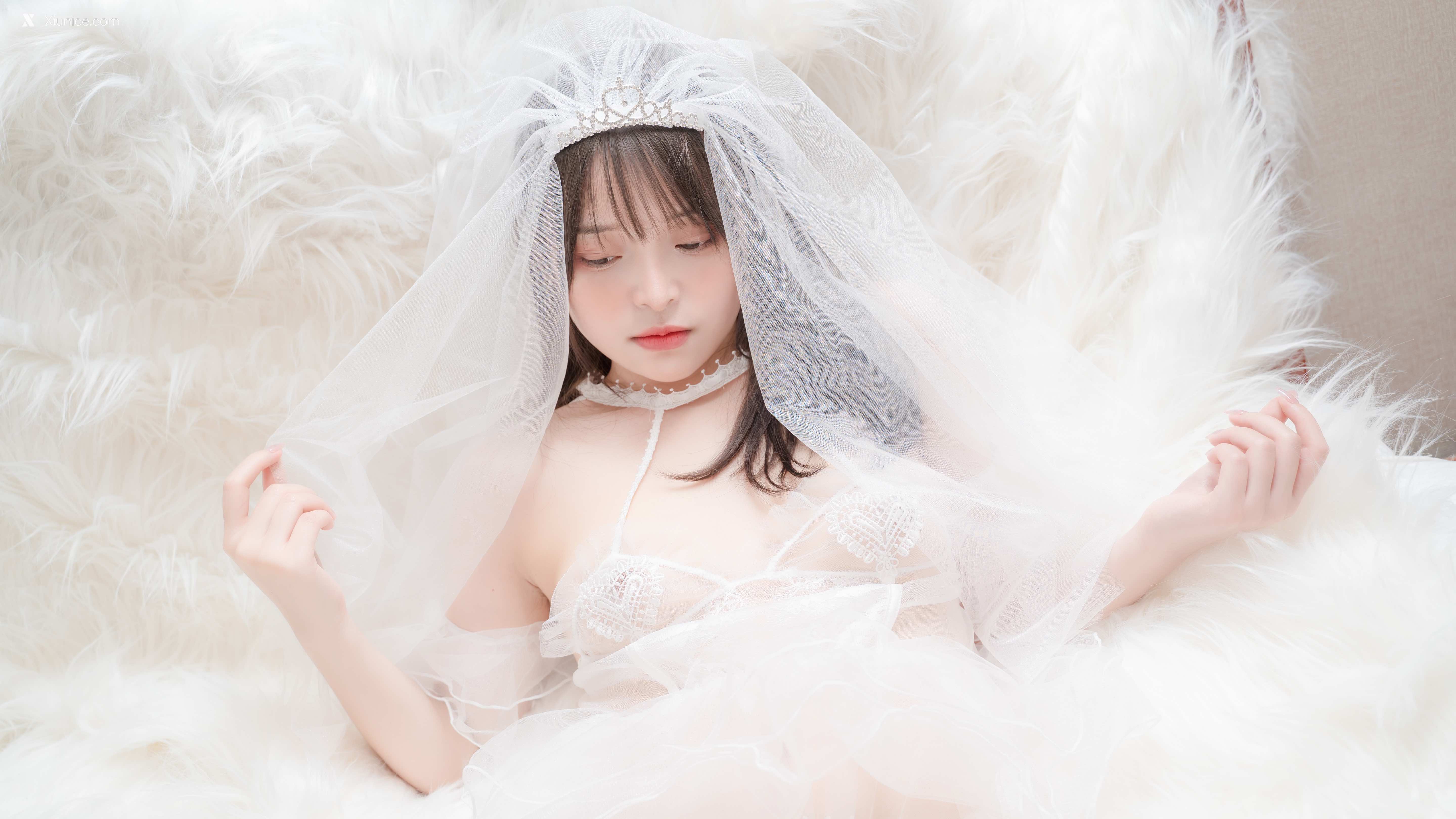 Coser@爆机少女喵小吉 (Nekokoyoshi) 白色花嫁 第11张