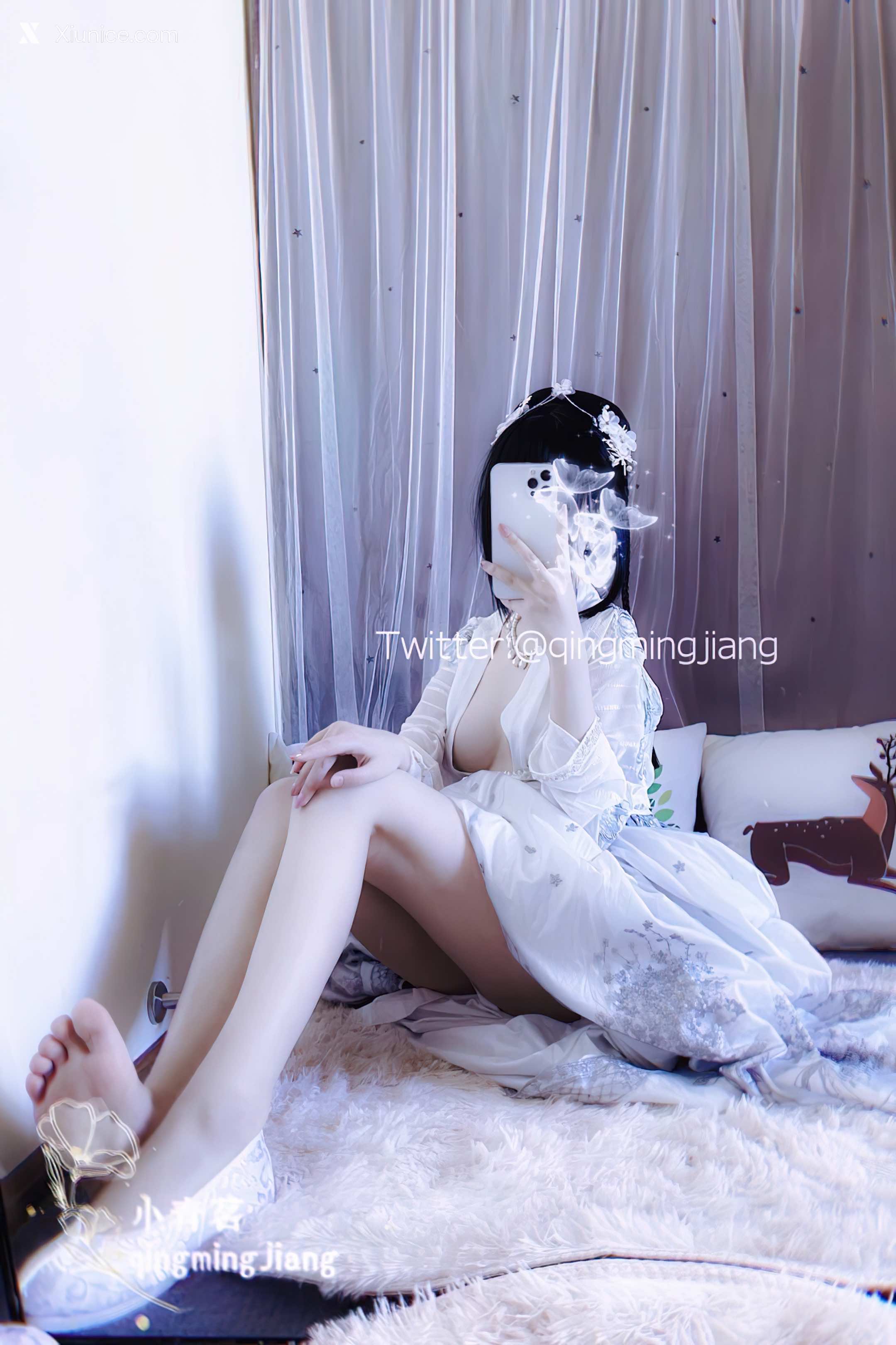 Coser@小青茗 唯美唐装古风下的美妙胴体 第1张
