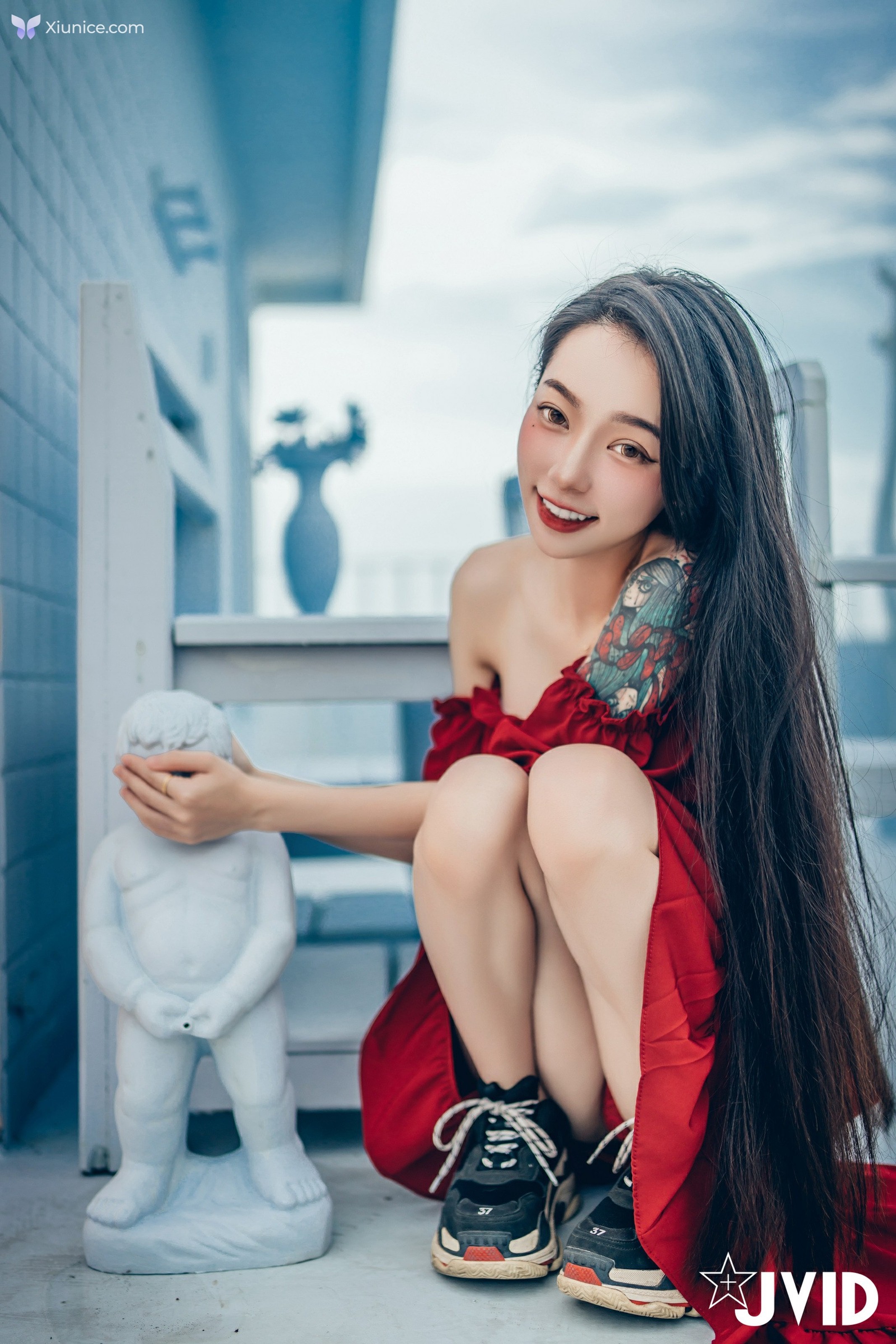 JVID 飄飄哥 – 巨乳飄飄女神精心打造的誠意寫真動漫般的完美身材還有超可愛的神祕客串喔 第18张
