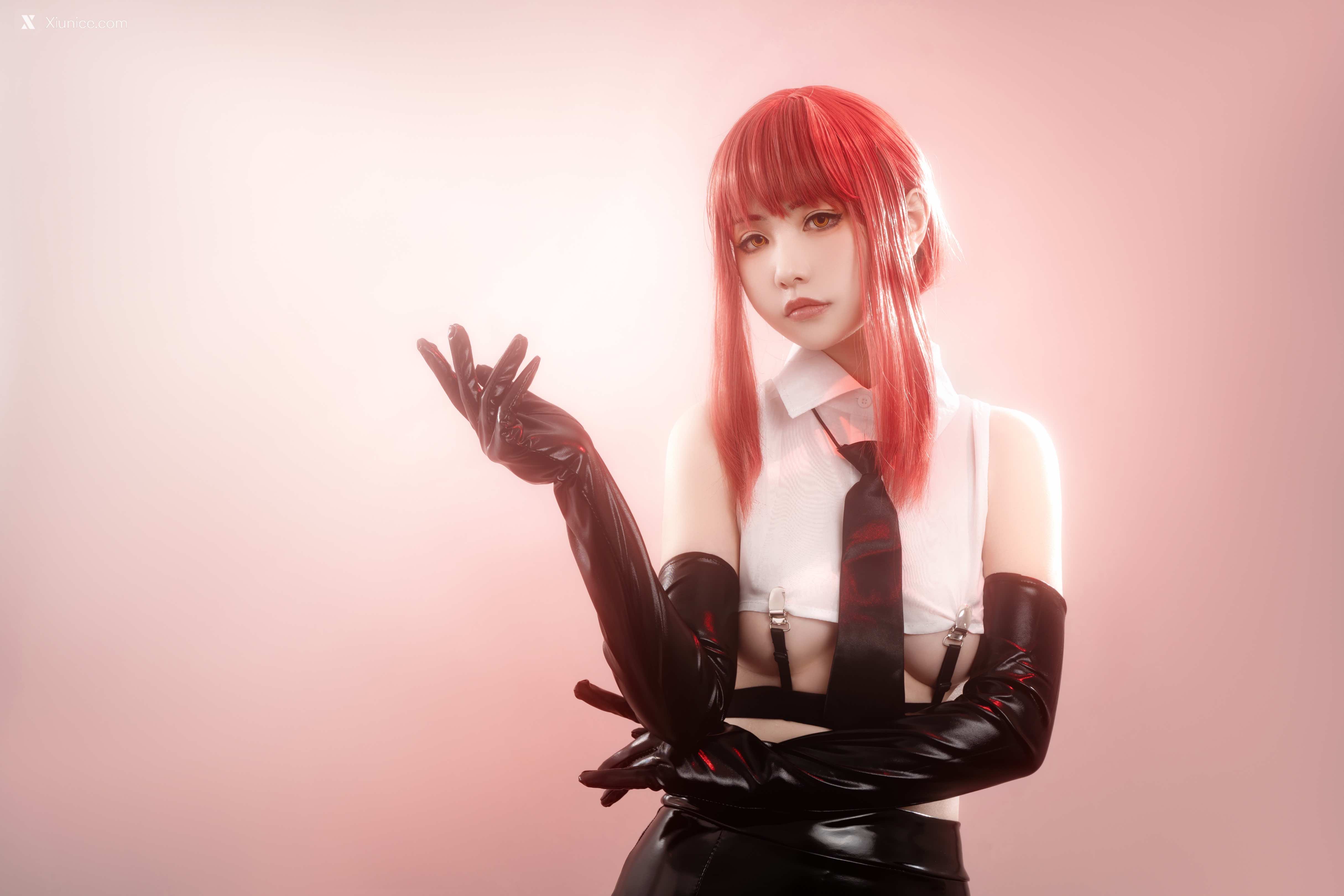 Coser@爆机少女喵小吉 (Nekokoyoshi) 电锯人 玛奇玛 第12张