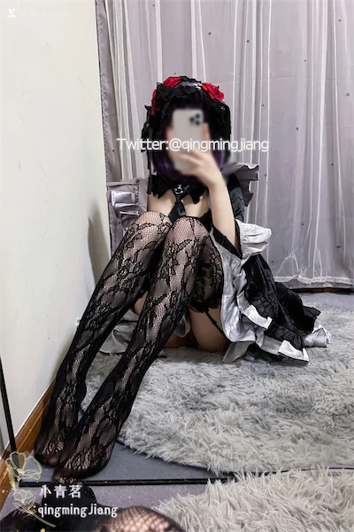 Coser@小青茗 黑丝喷血诱惑