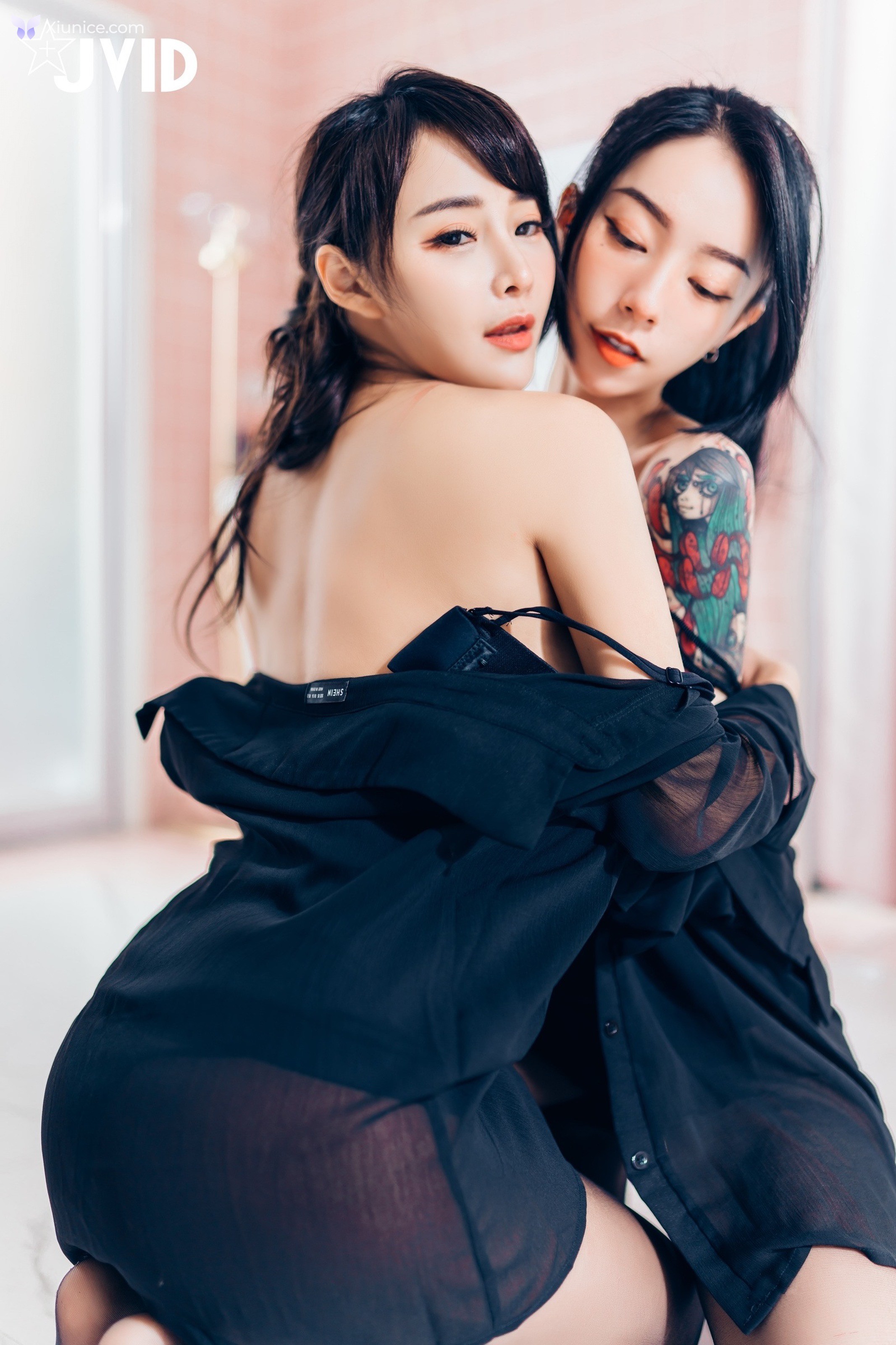 JVID Lele 樂樂 飄飄哥 – 上司新人下属 无内黑丝终极奥义 第108张