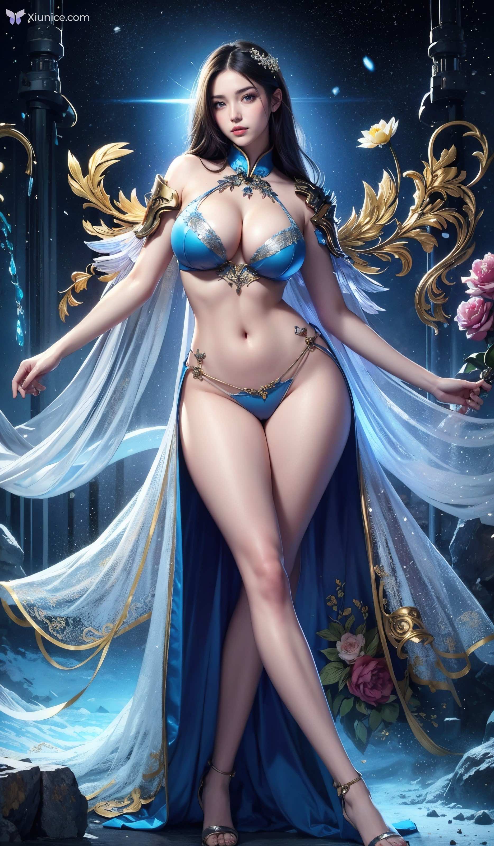 AI Girl 剑灵风格墨迹 第90张