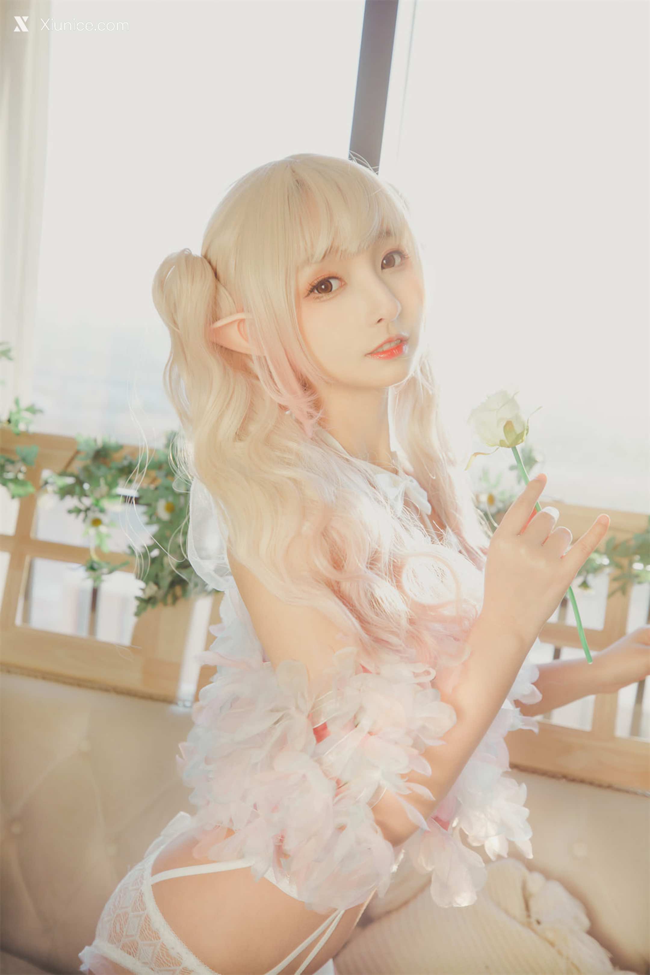 Coser@神楽坂真冬 Vol.082 绝对企画-黑白丝《柔らかい永遠》 第40张