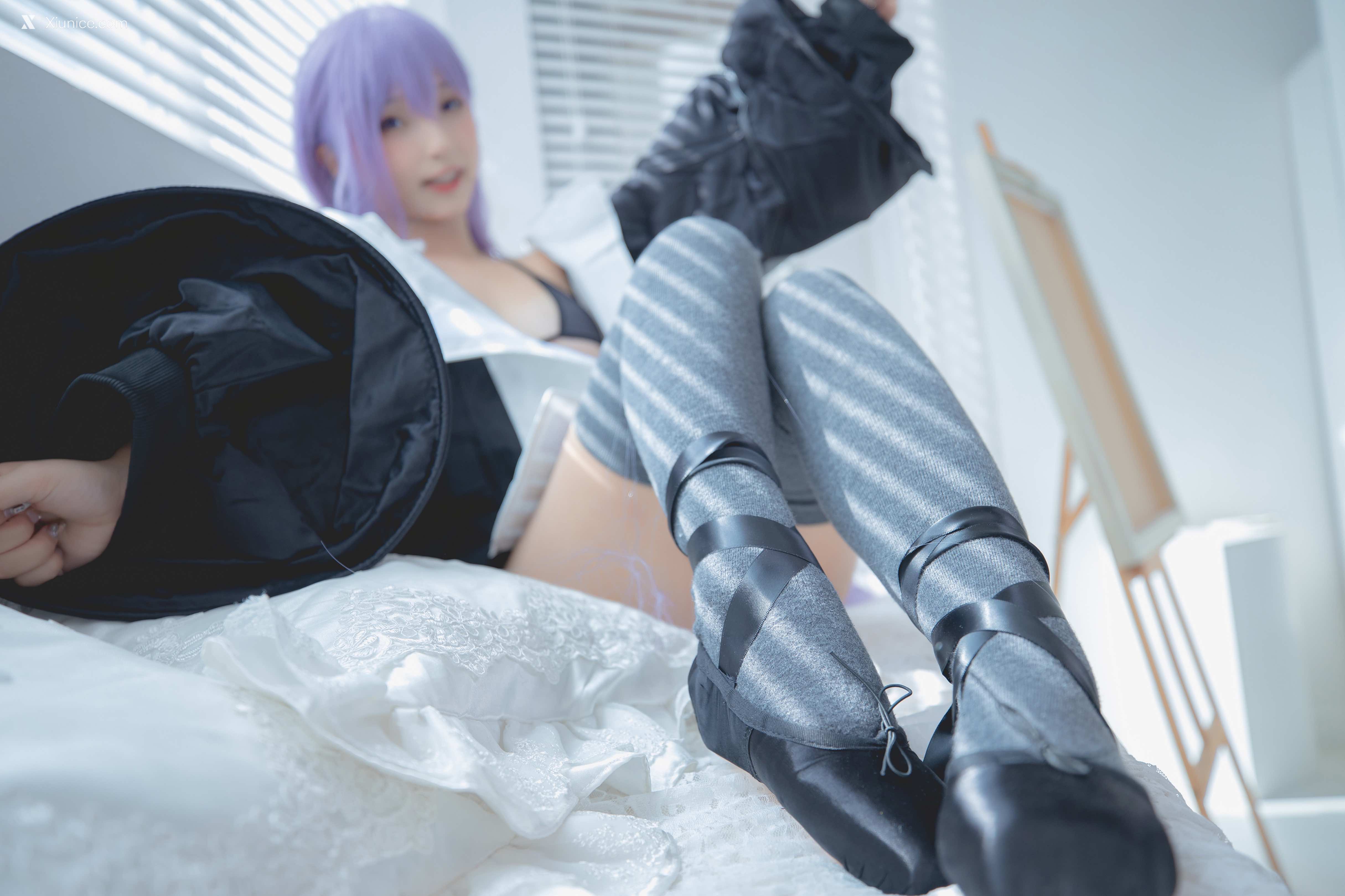 Coser@神楽坂真冬 Vol.062 绝对企画-FGO杨贵妃&企鹅莉莉丝《極楽の氷》 第17张